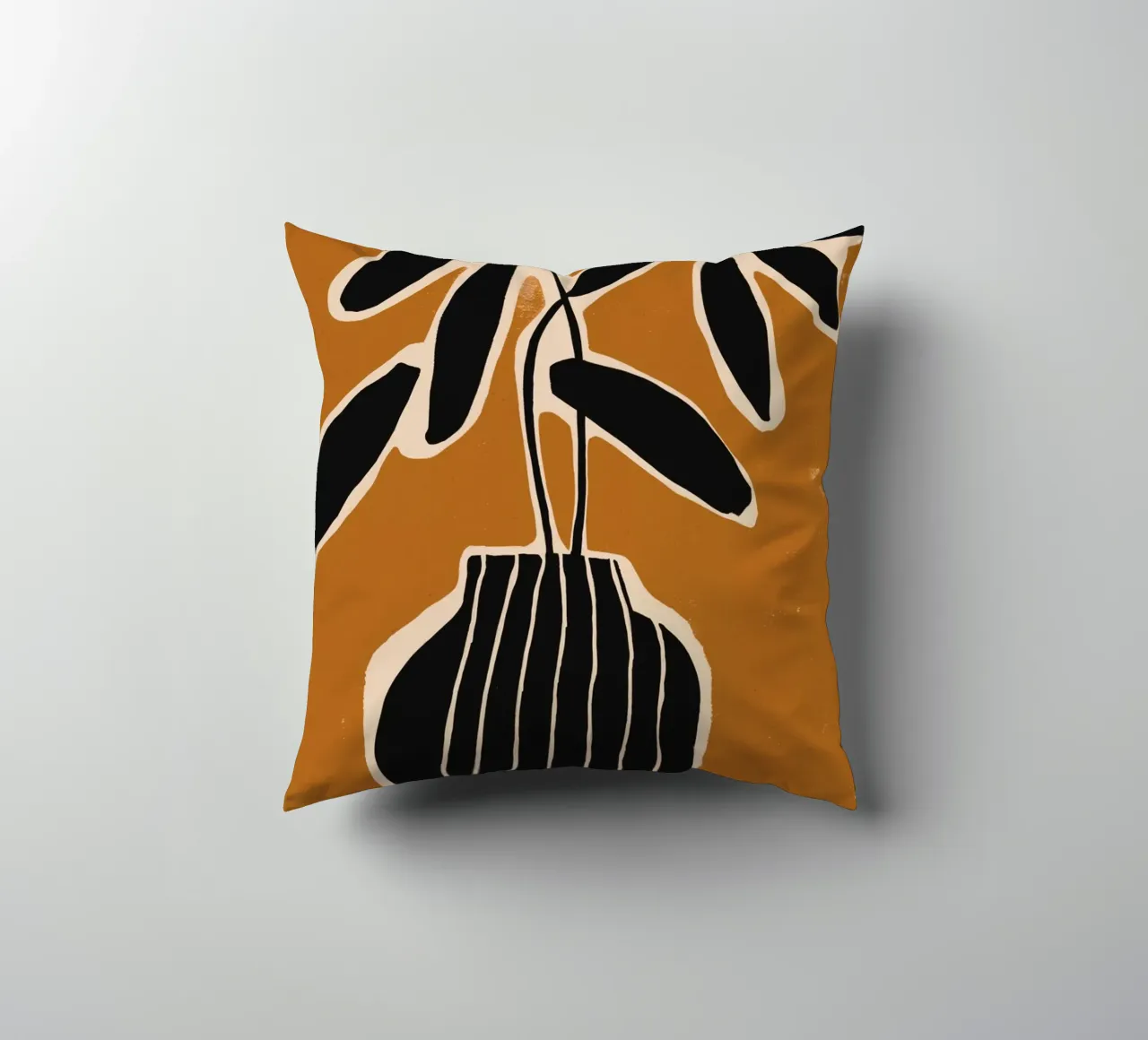 Ochre Still Life No 2 cuscino da treechild