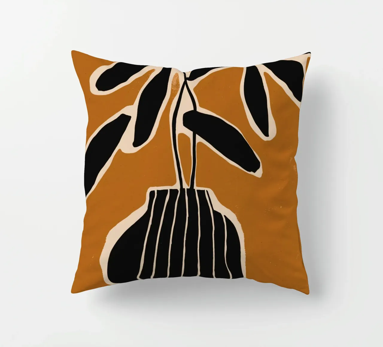 Ochre Still Life No 2 cuscino da treechild