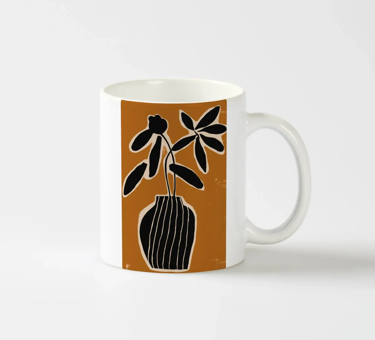 Ochre Still Life No 2 tazza in ceramica da treechild