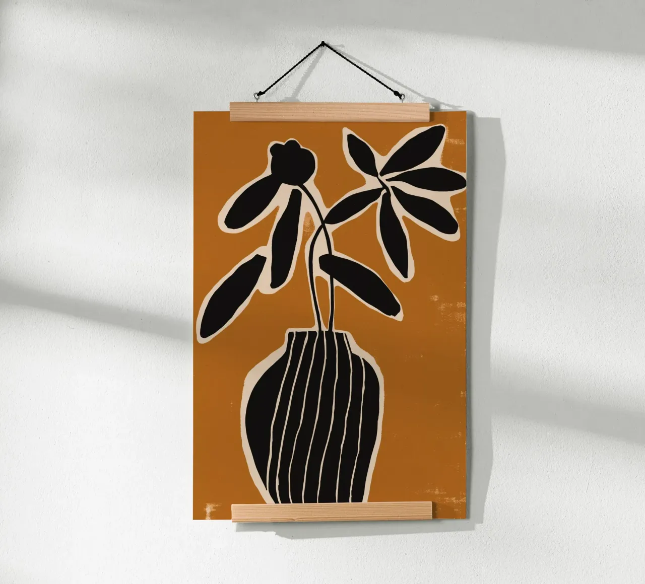 Ochre Still Life No 2 carta hahnemühle da treechild