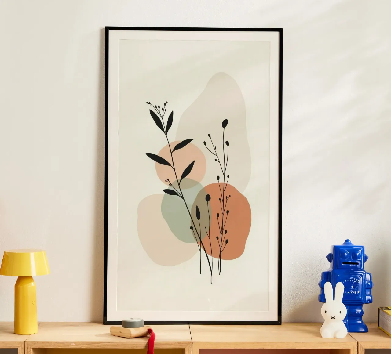 shape random color branch poster da sunity