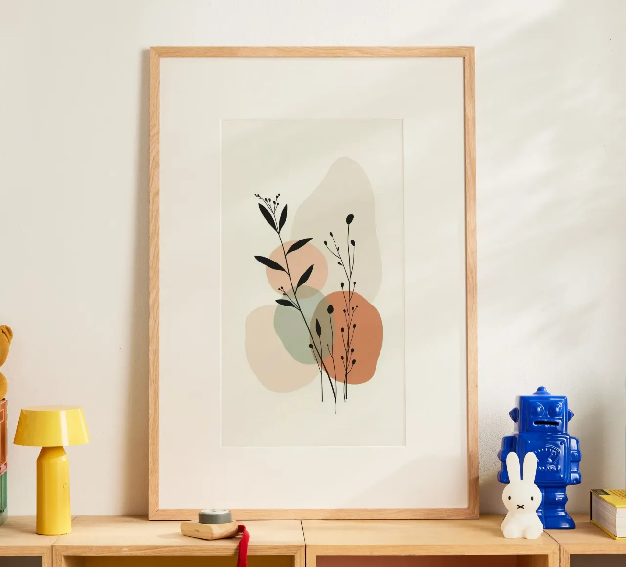 shape random color branch poster da sunity