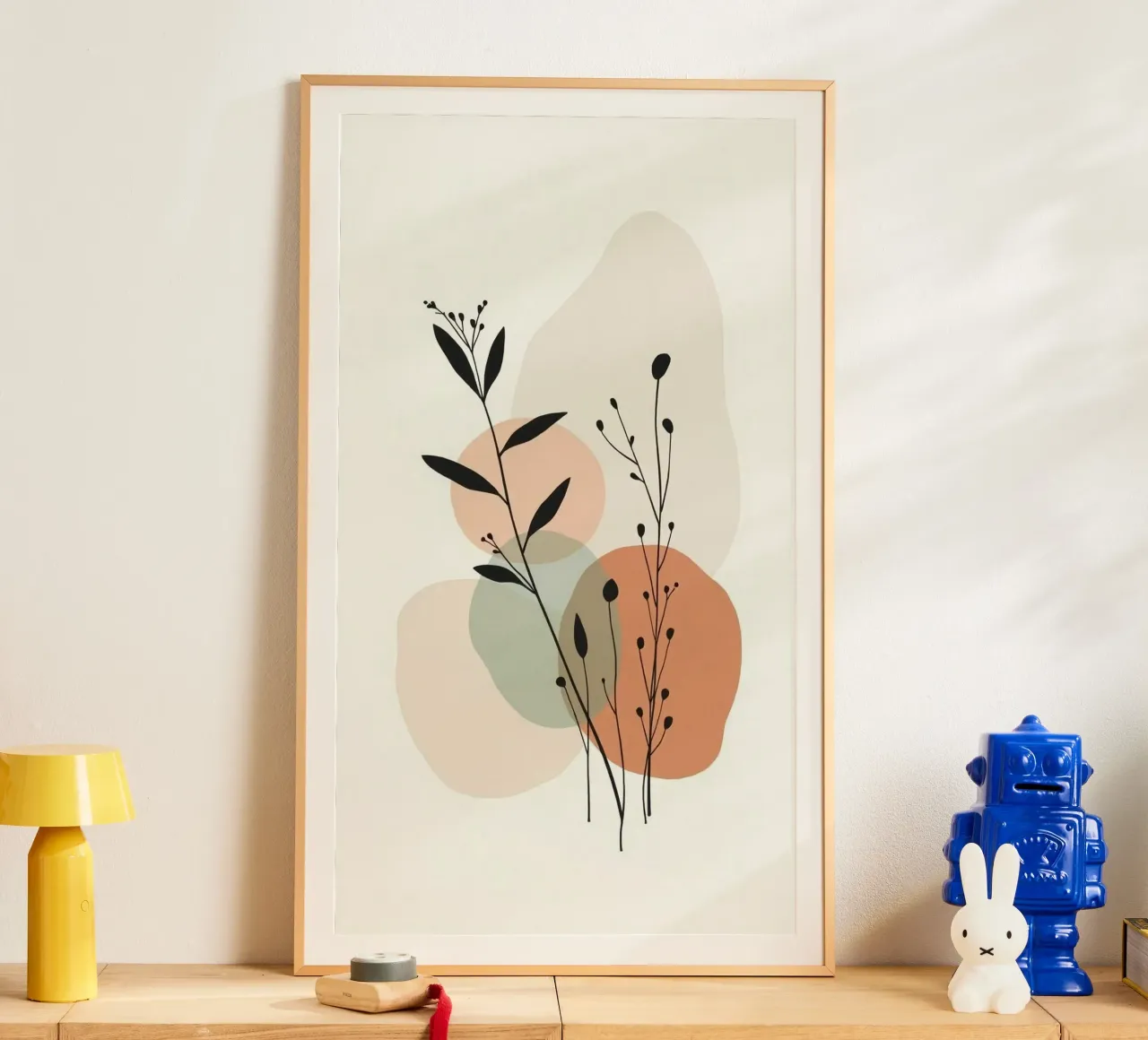shape random color branch poster da sunity
