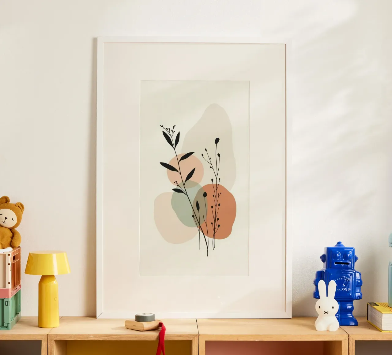 shape random color branch poster da sunity