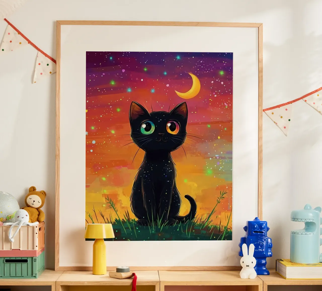kitty on sky poster da firmana