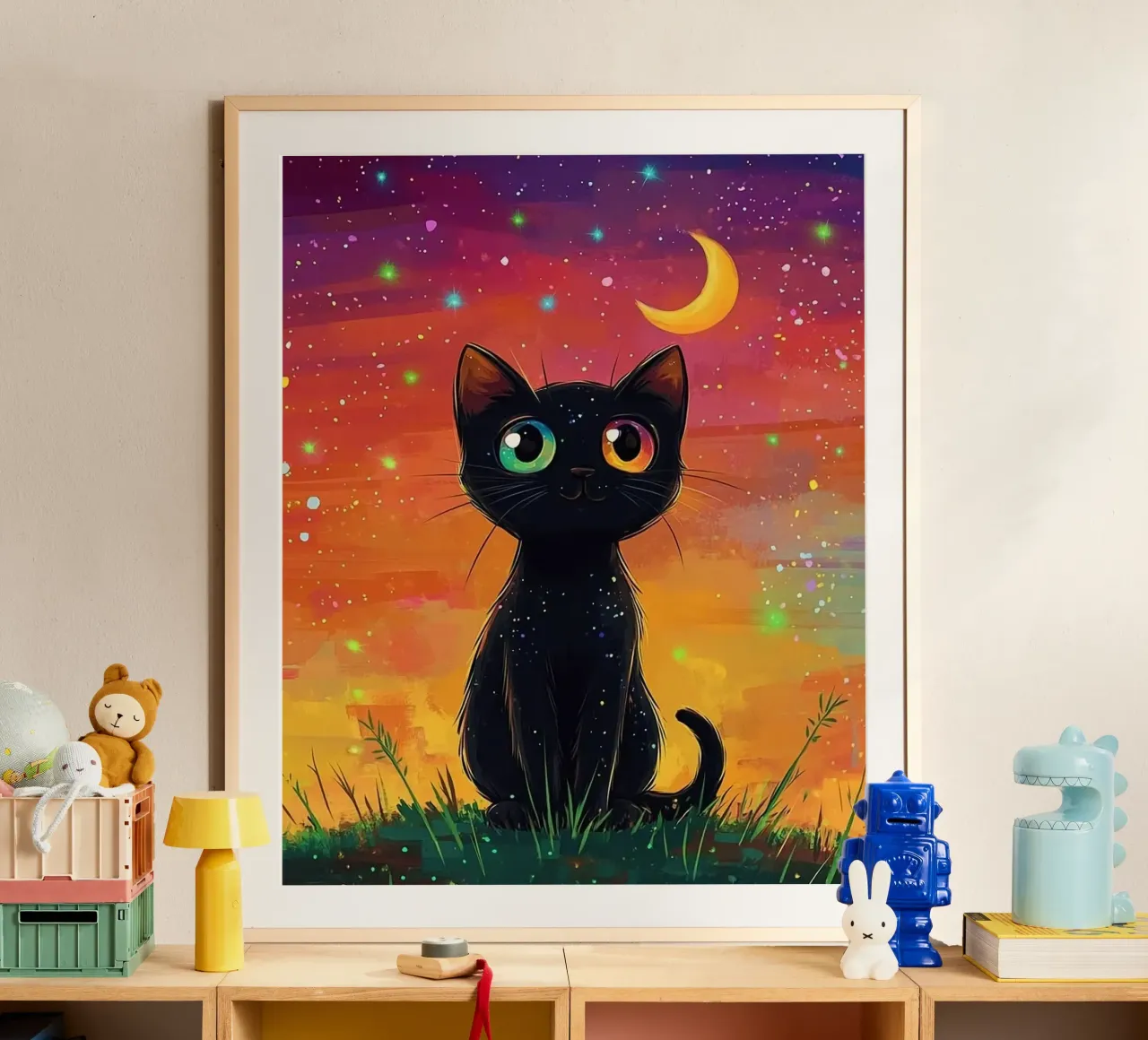 kitty on sky poster da firmana