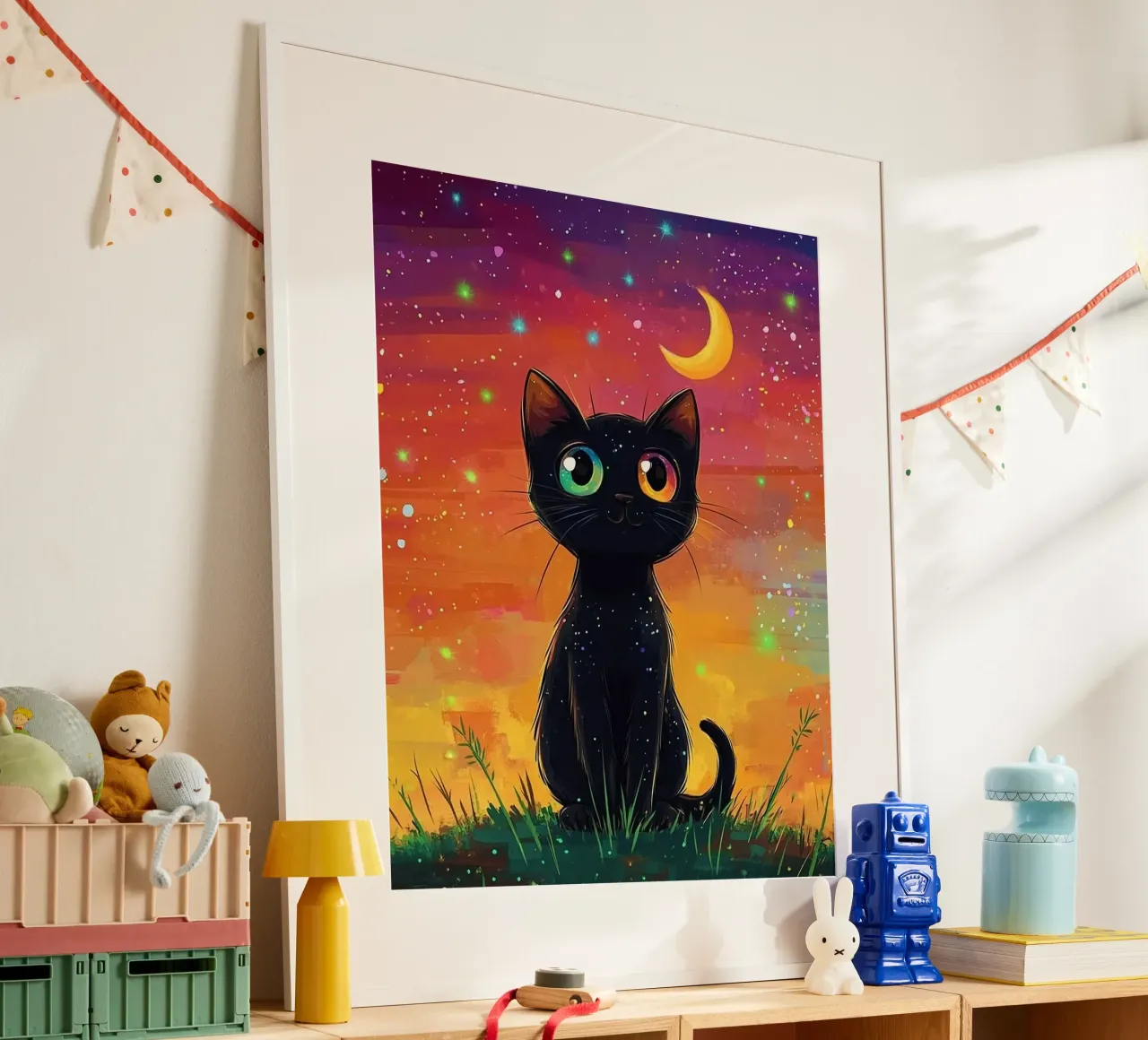 kitty on sky poster da firmana