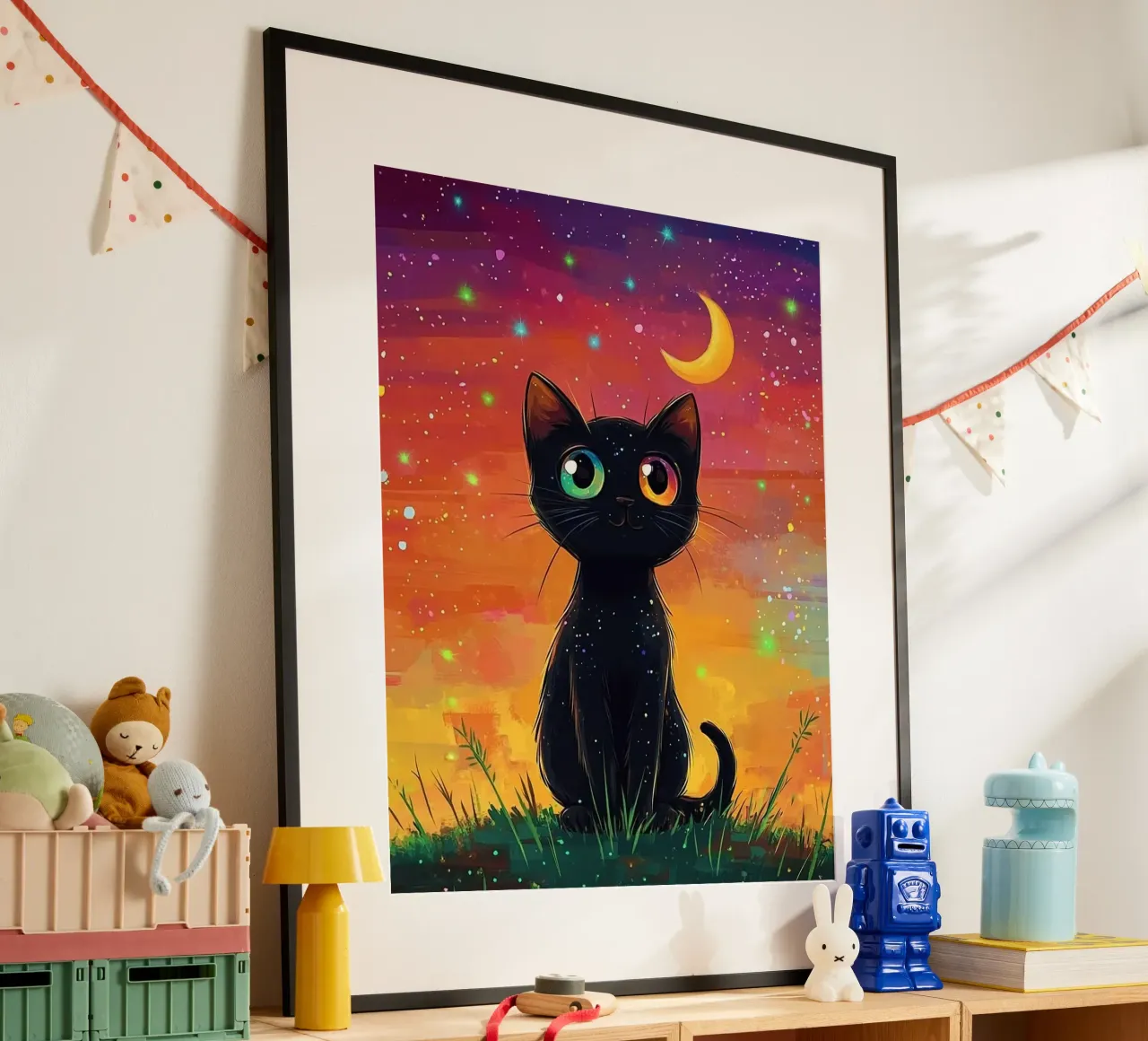 kitty on sky poster da firmana