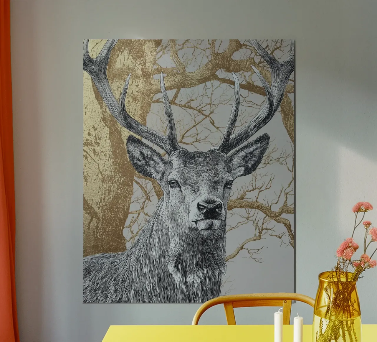 Cervo d'oro II poster da Wolkenlos