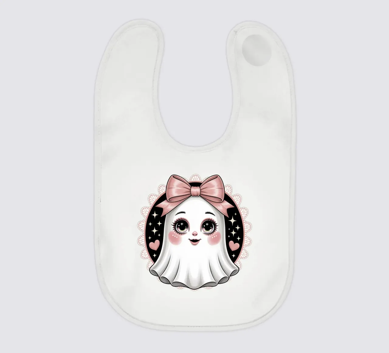 Coquette Ghost bavaglino da Sasyall Graphics