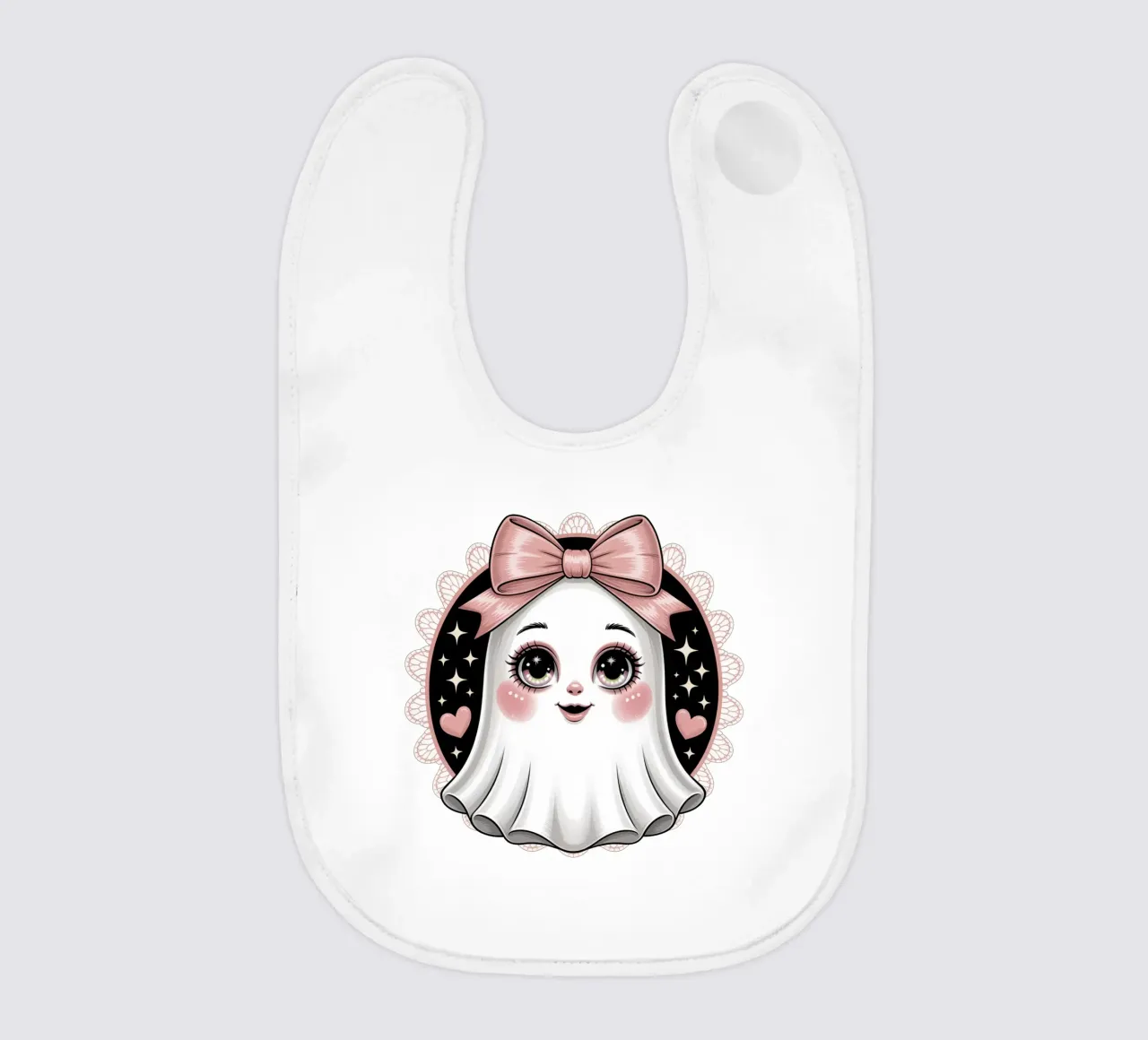 Coquette Ghost bavaglino da Sasyall Graphics