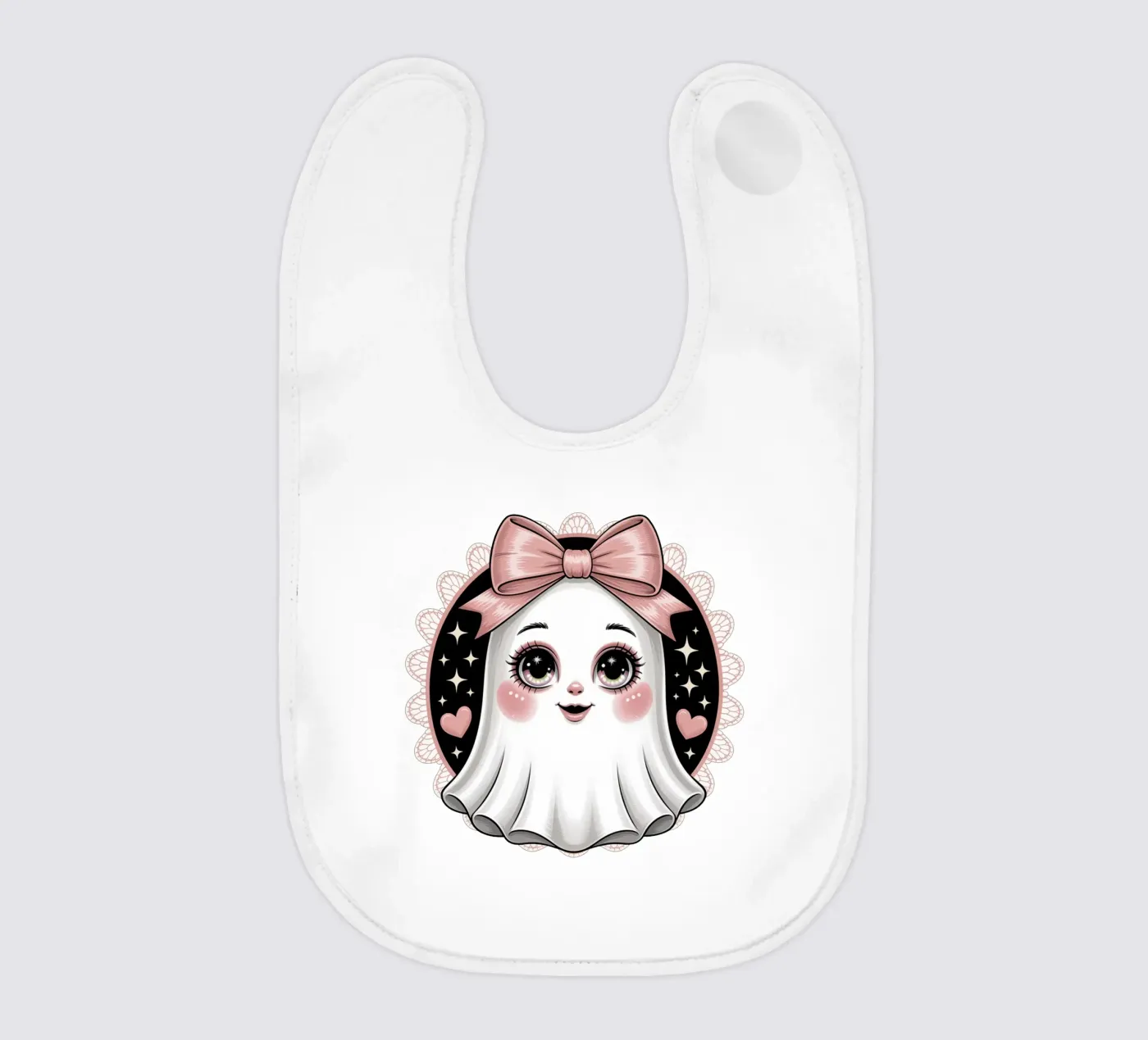 Coquette Ghost bavaglino da Sasyall Graphics