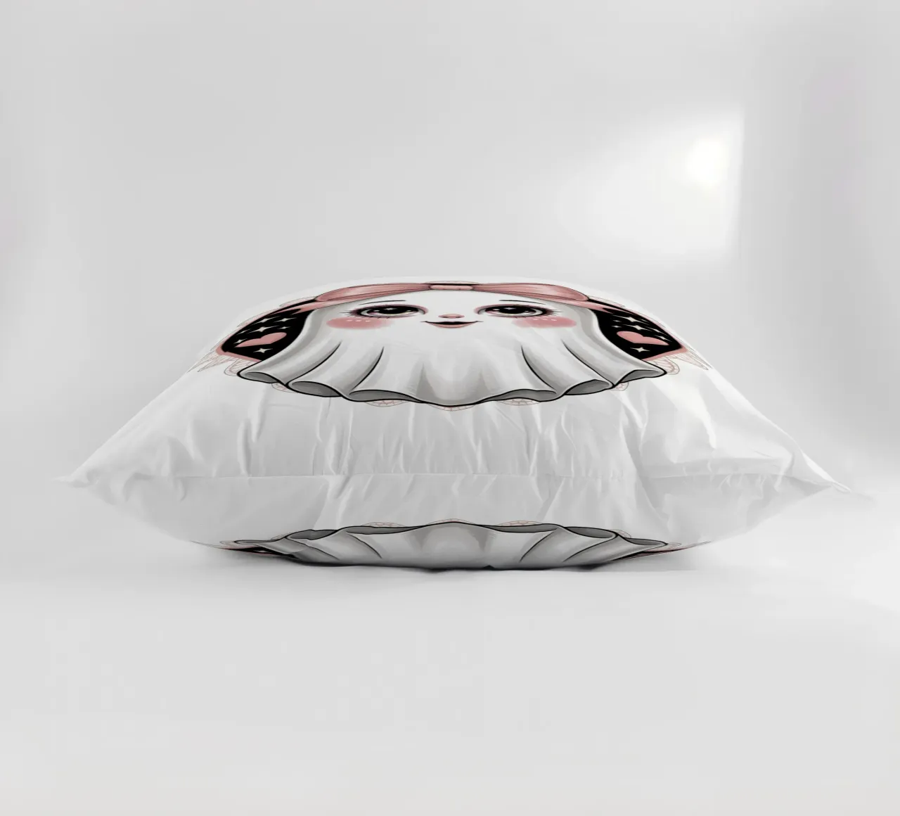 Coquette Ghost cuscino da Sasyall Graphics
