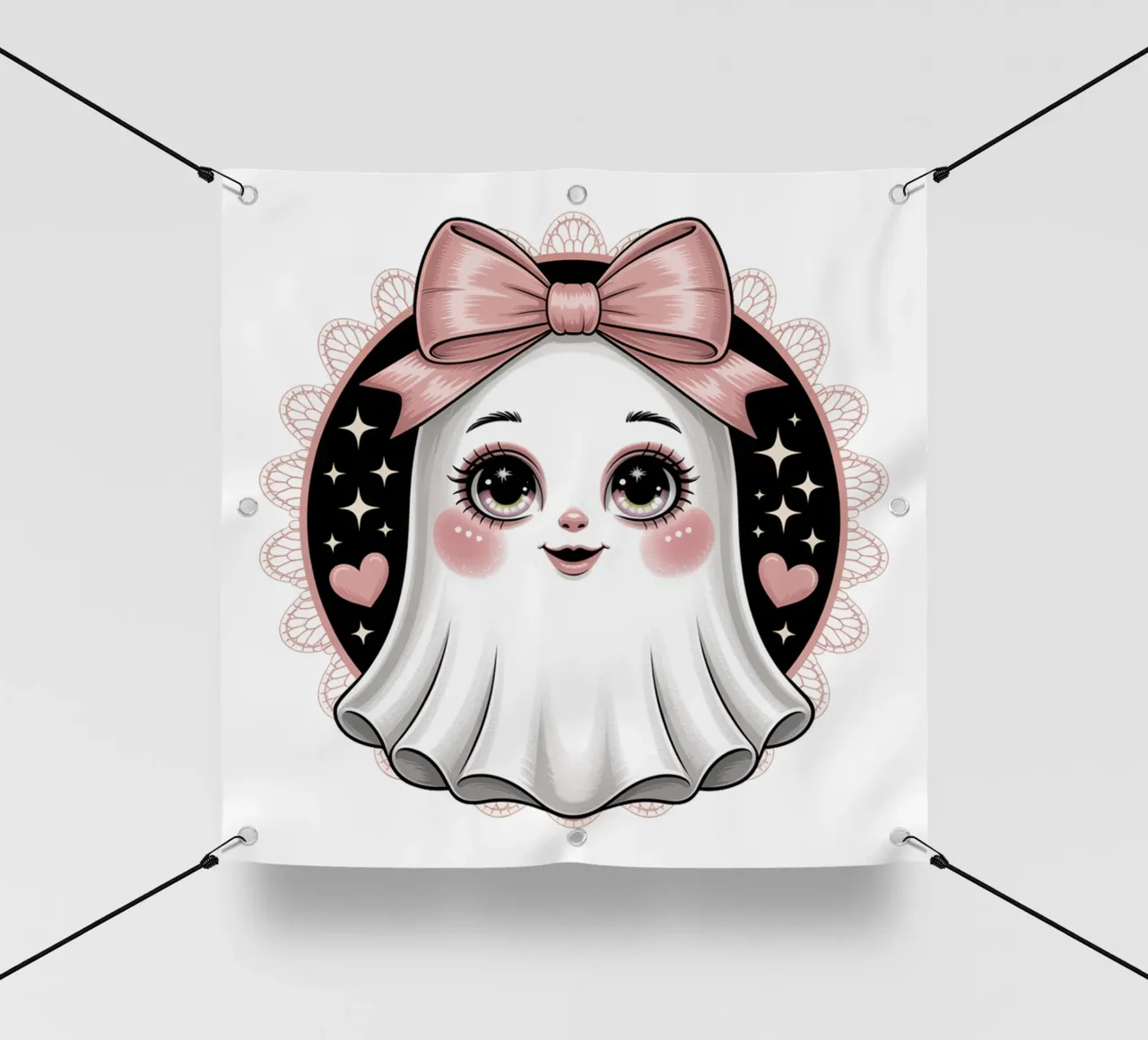 Coquette Ghost telo in pvc da Sasyall Graphics