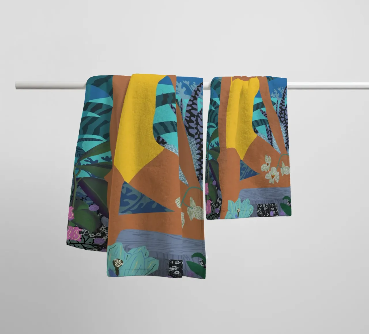 Paradiso esotico asciugamano da bagno da Asha Designs