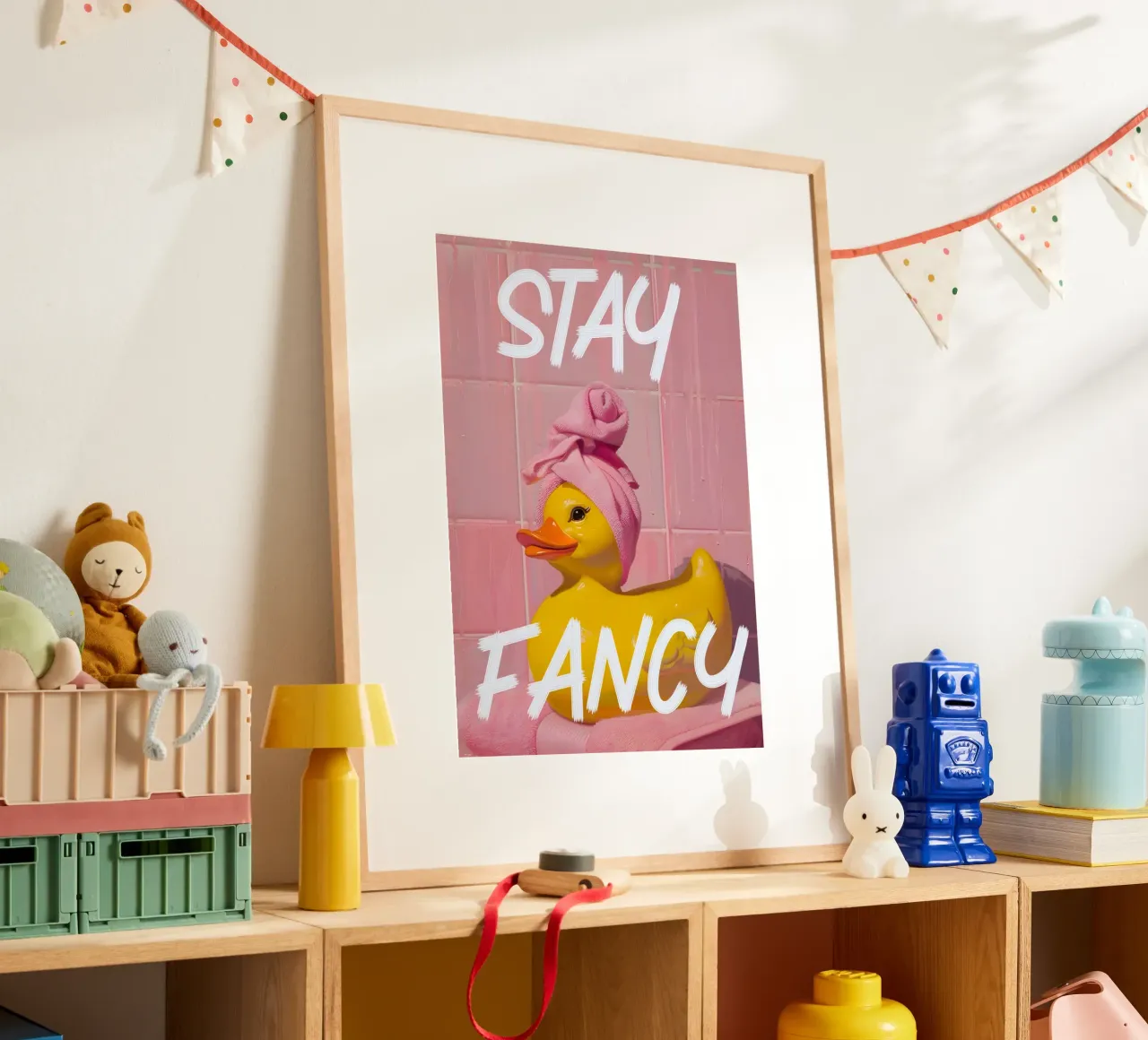 Stay fancy poster da Type & Tape
