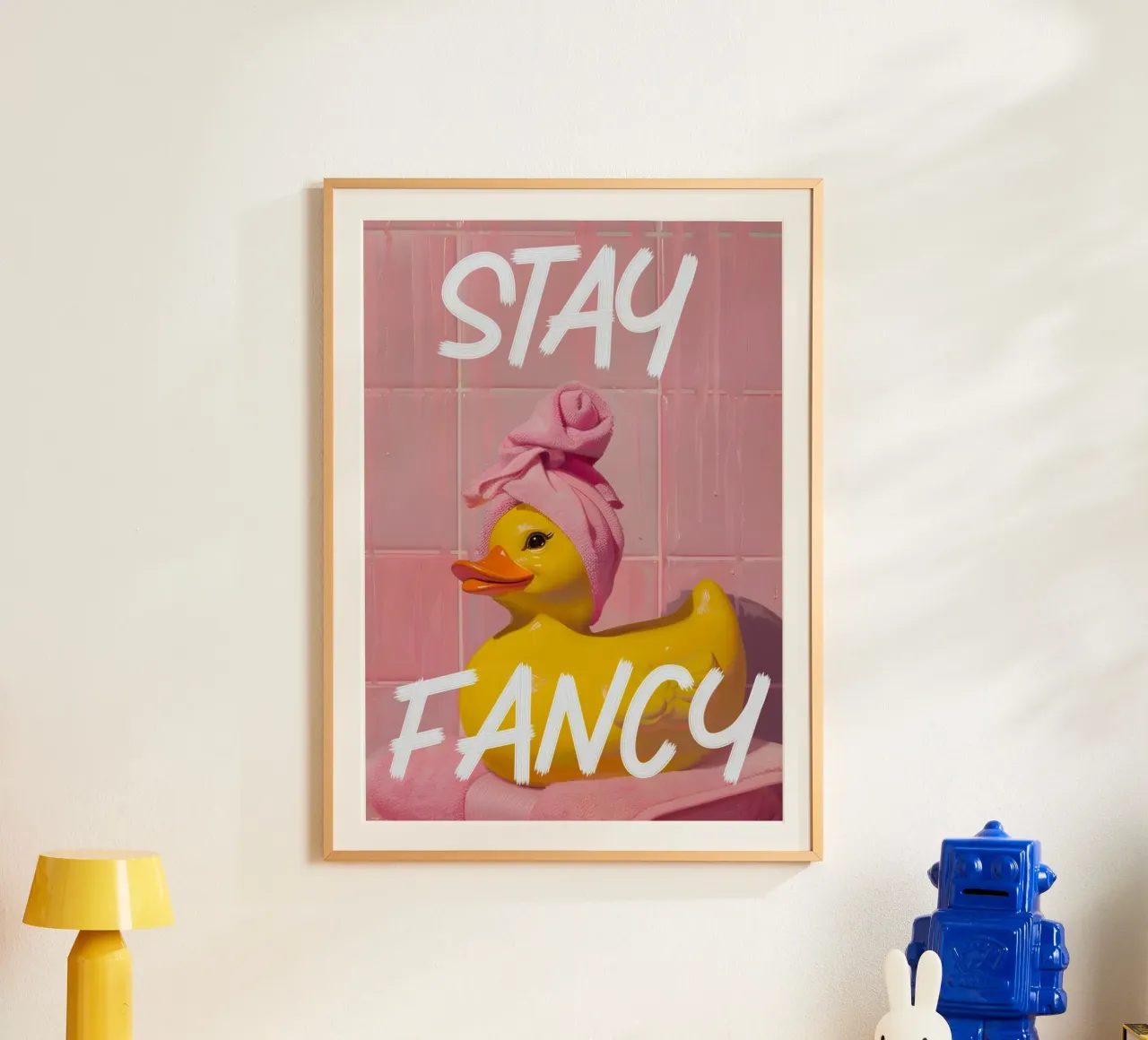 Stay fancy poster da Type & Tape