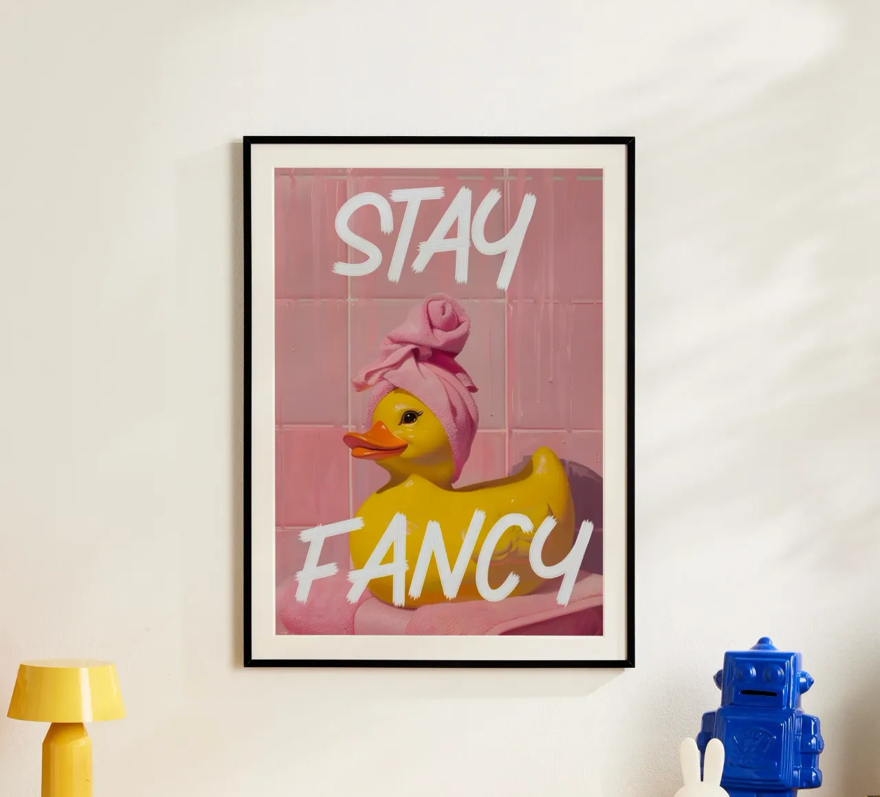 Stay fancy poster da Type & Tape