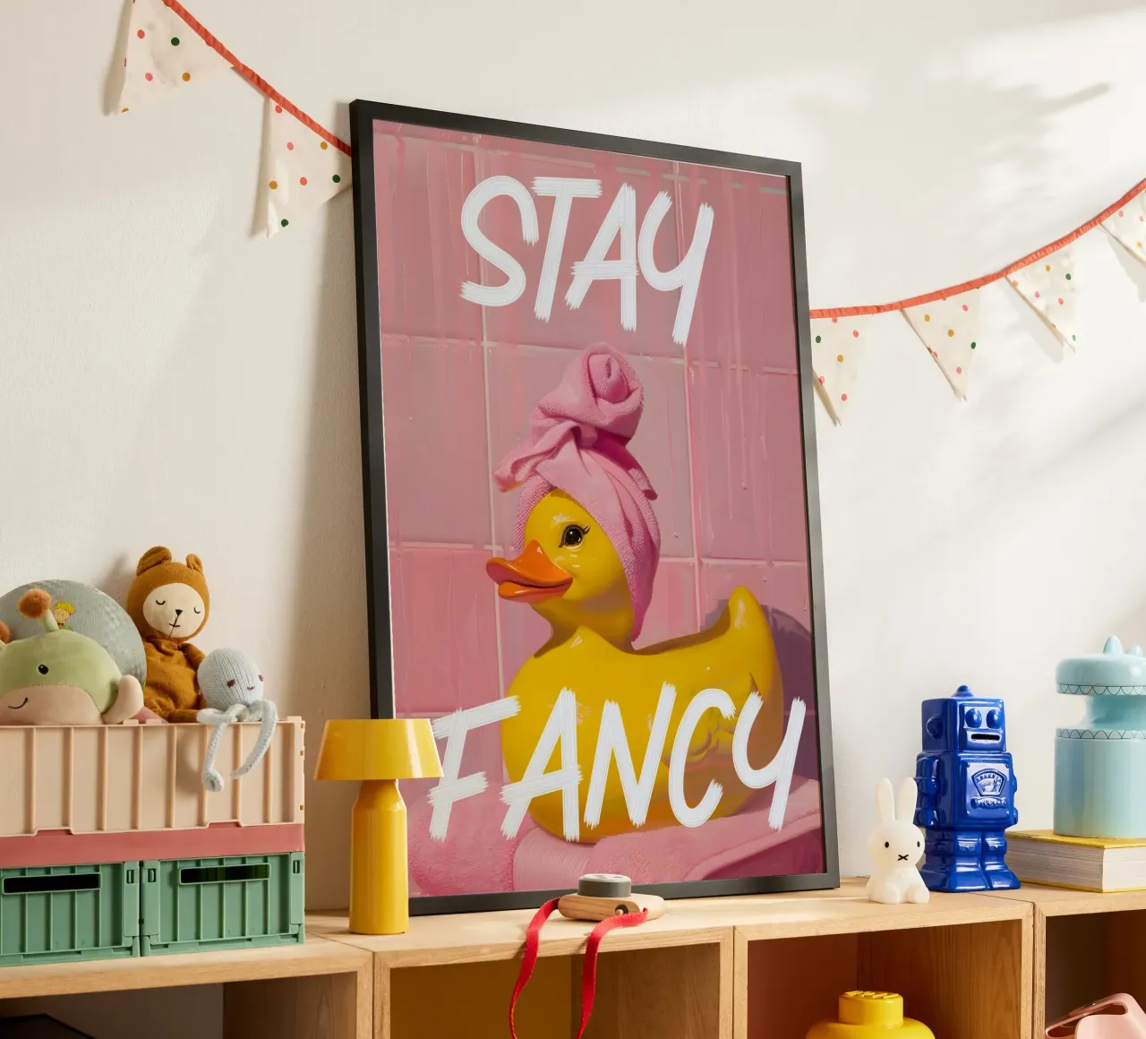 Stay fancy poster da Type & Tape