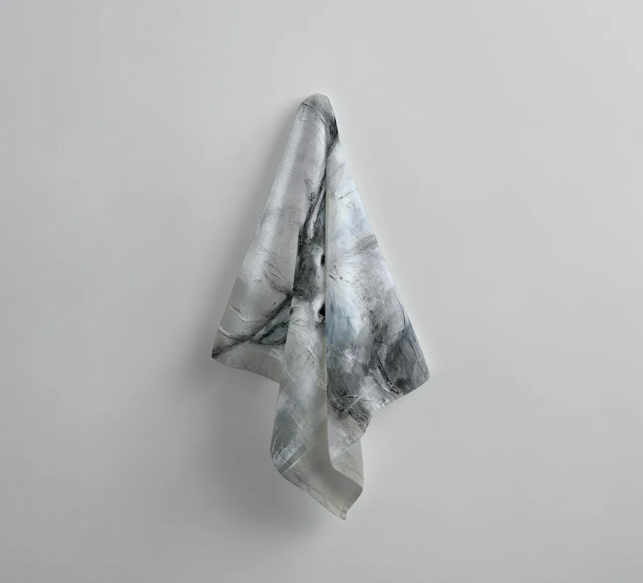 Modern deer in the forest I towel by Wolkenlos