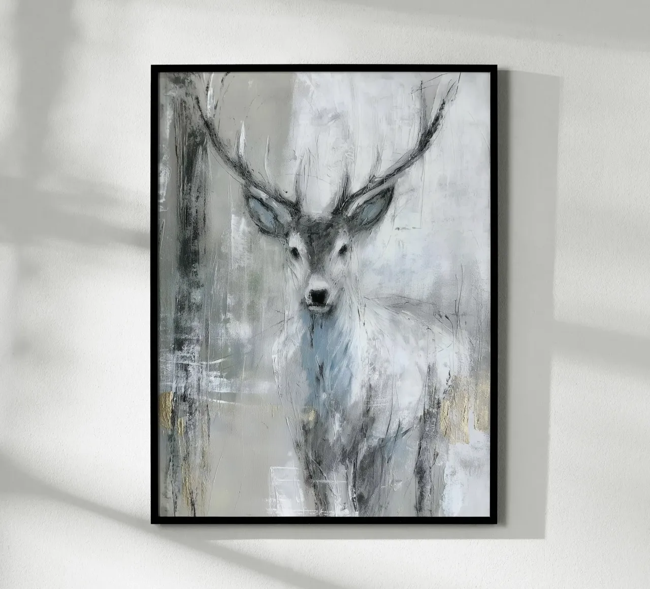 Cervi moderni nella foresta I poster da Wolkenlos