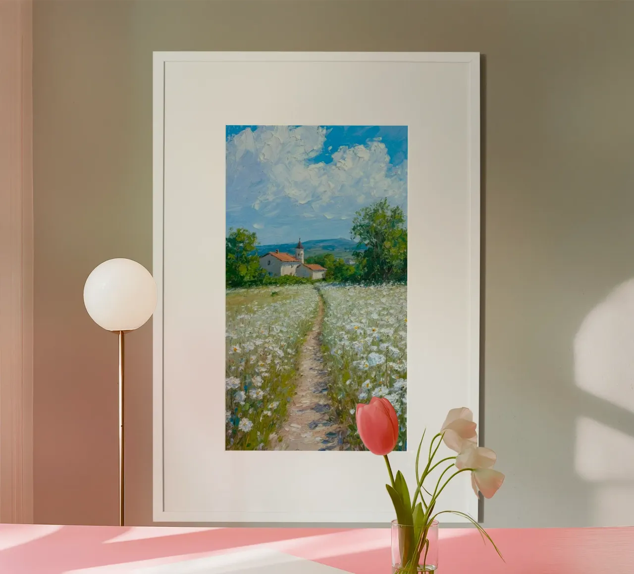 way home made by flower poster da throme