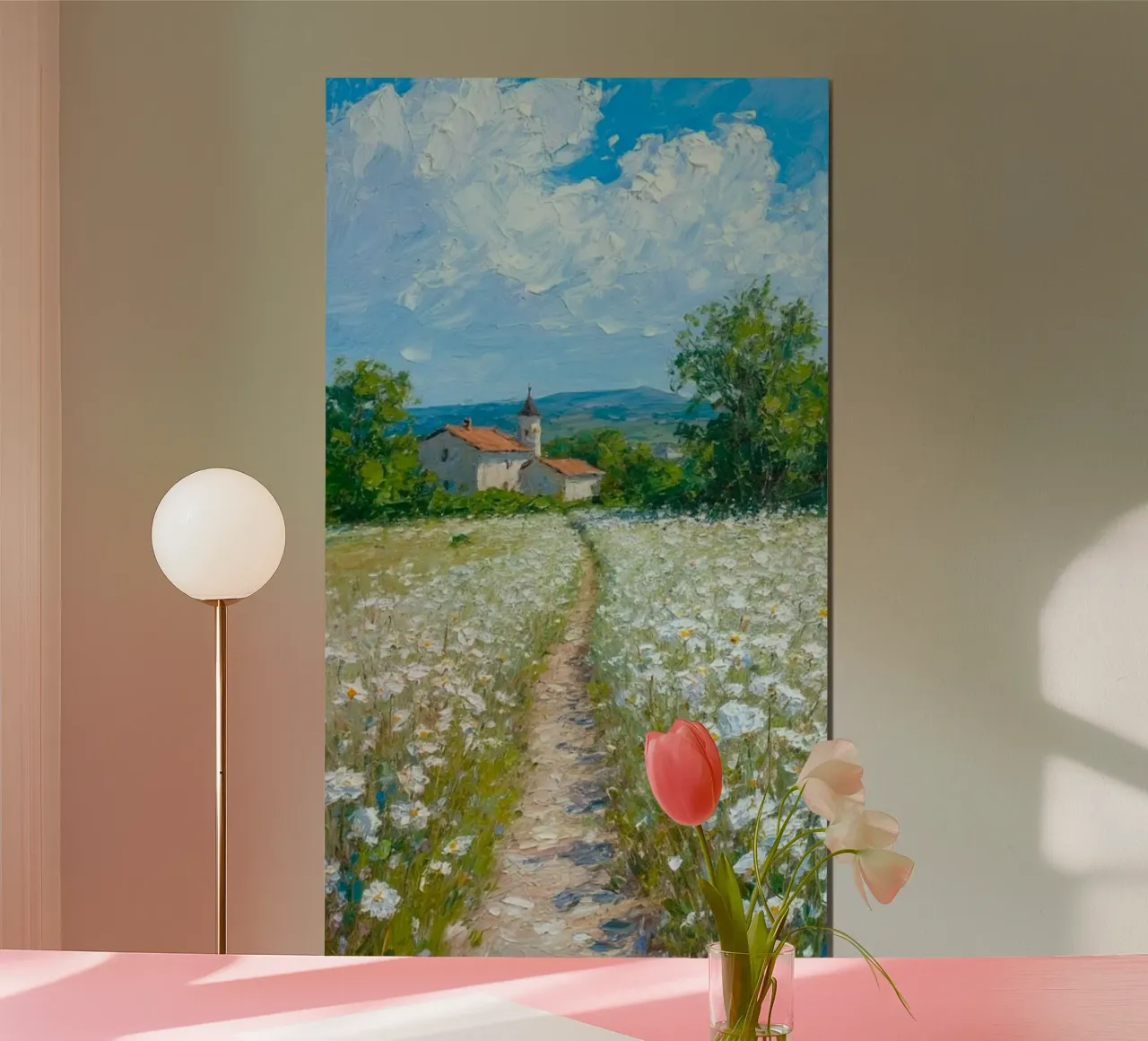 way home made by flower poster da throme