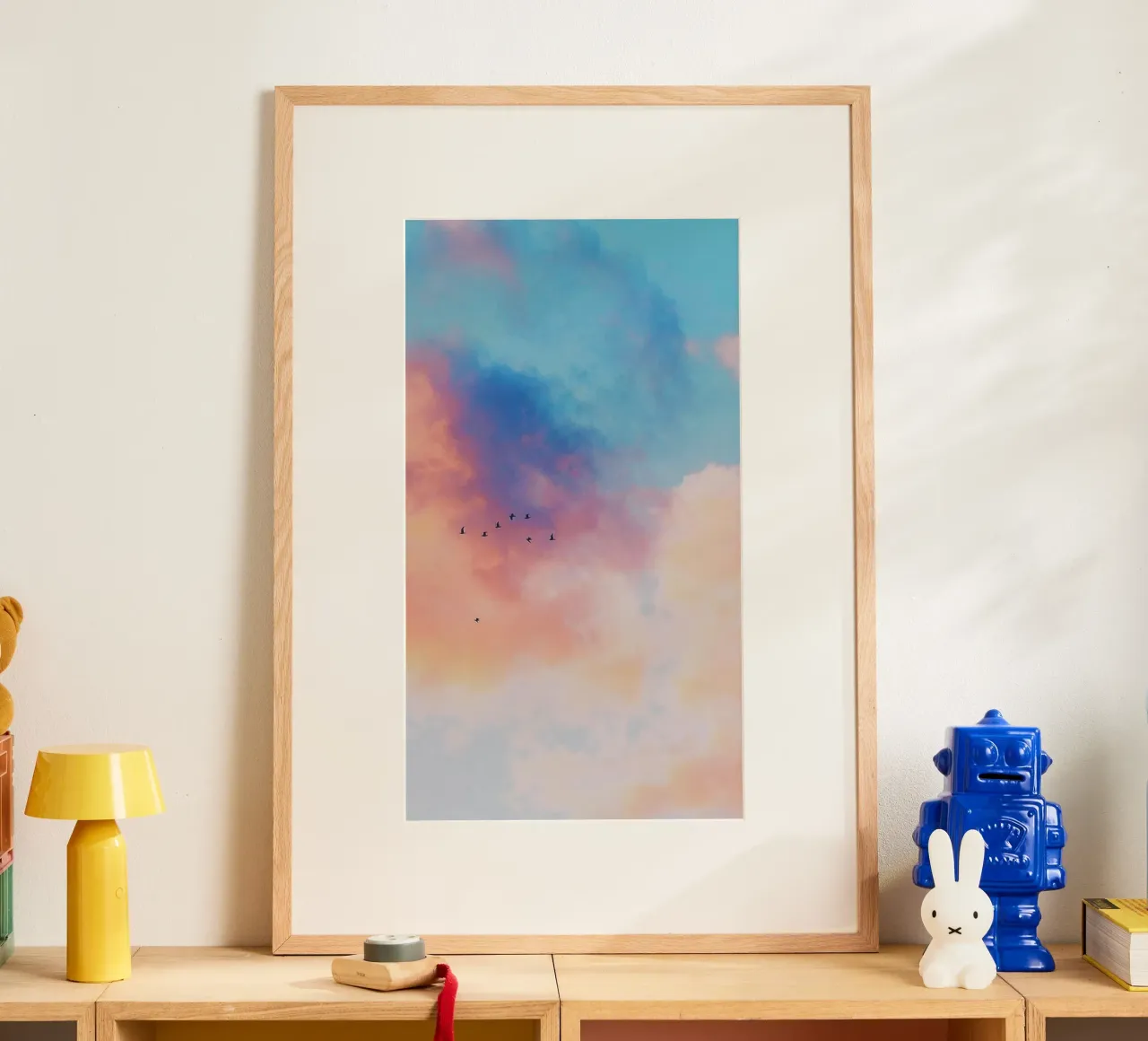 gradient skyscape poster da throme