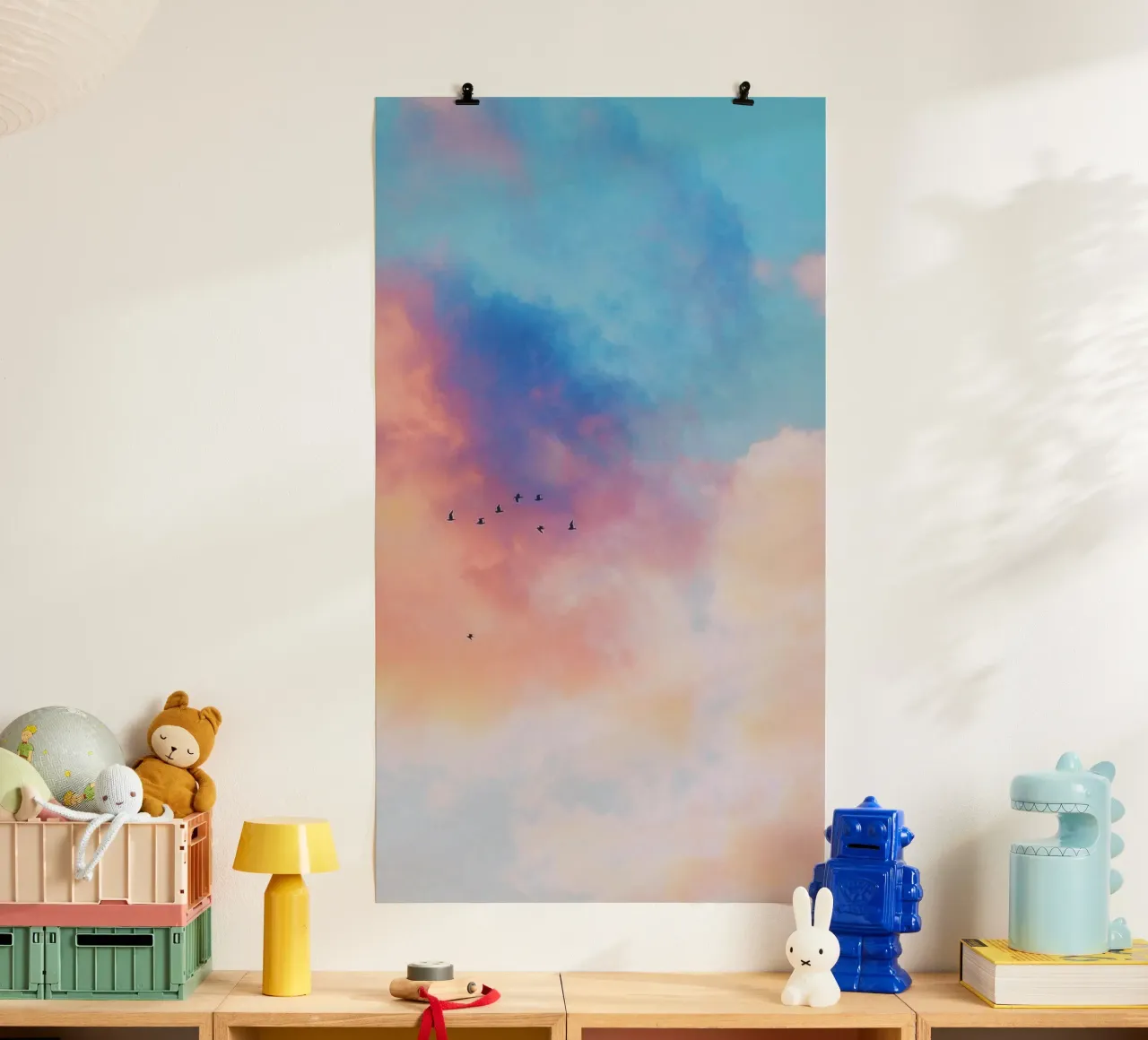 gradient skyscape poster da throme
