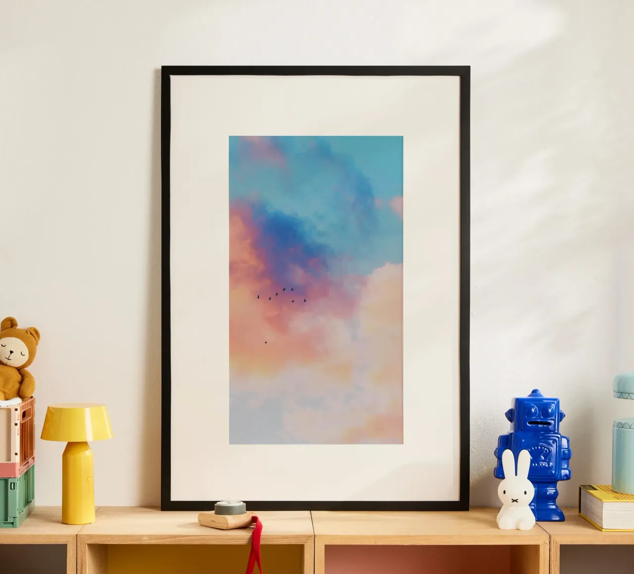 gradient skyscape poster da throme