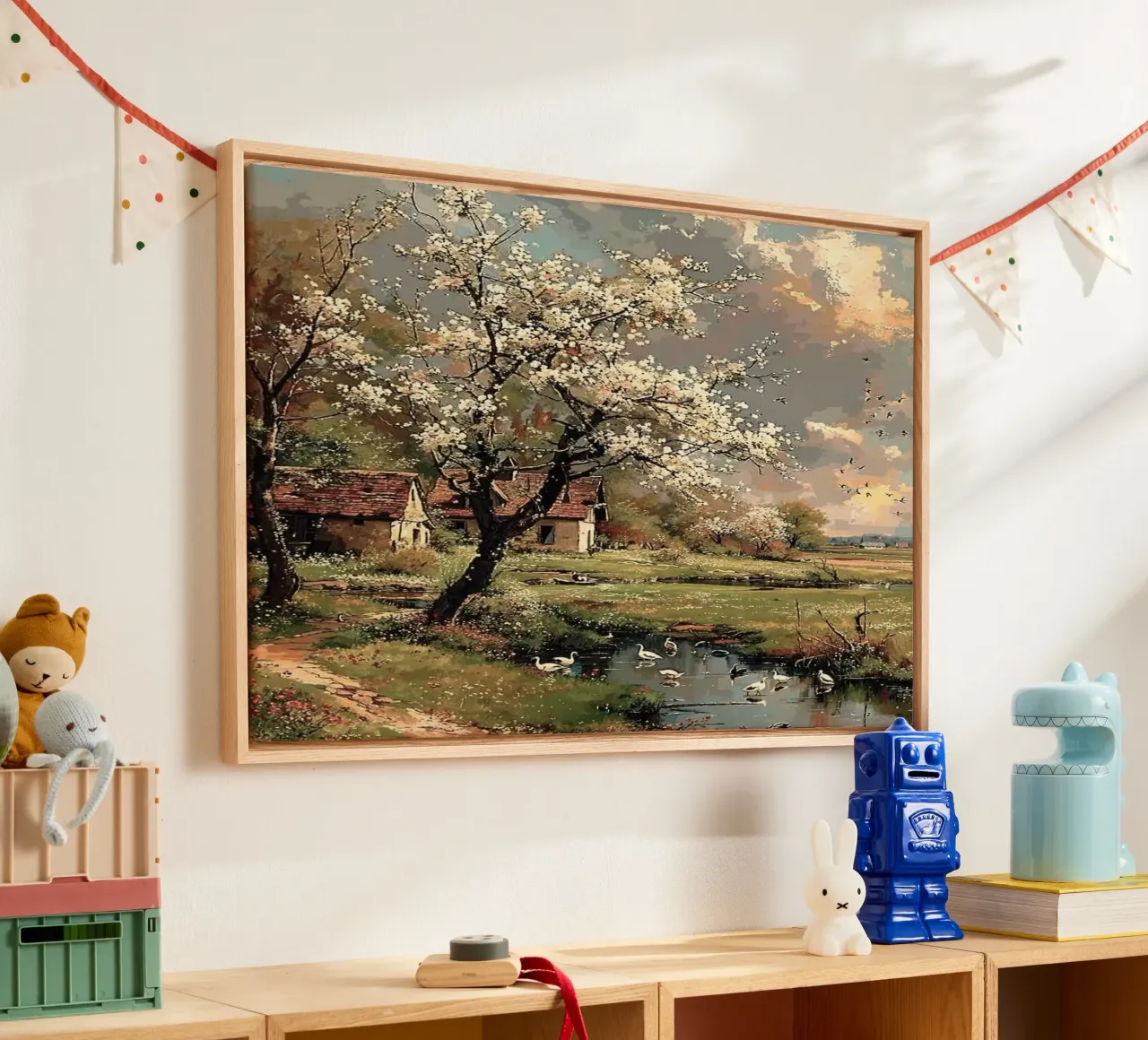 art nature countryside tela con Cornice a cassetta da chaodays