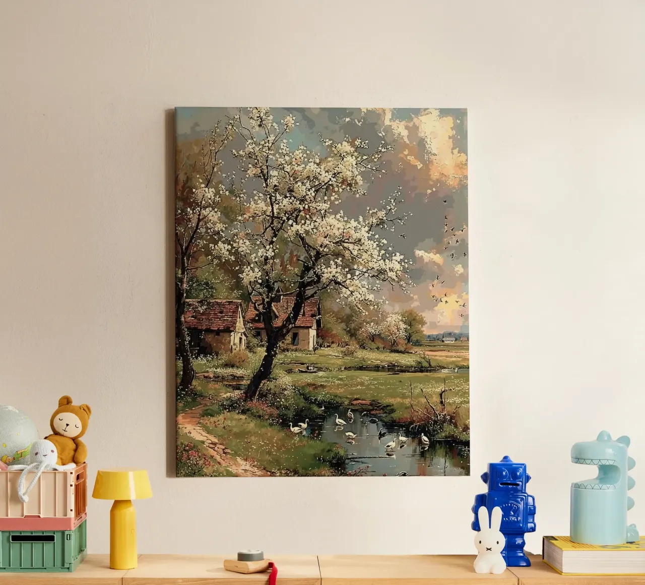 art nature countryside tela con Cornice a cassetta da chaodays