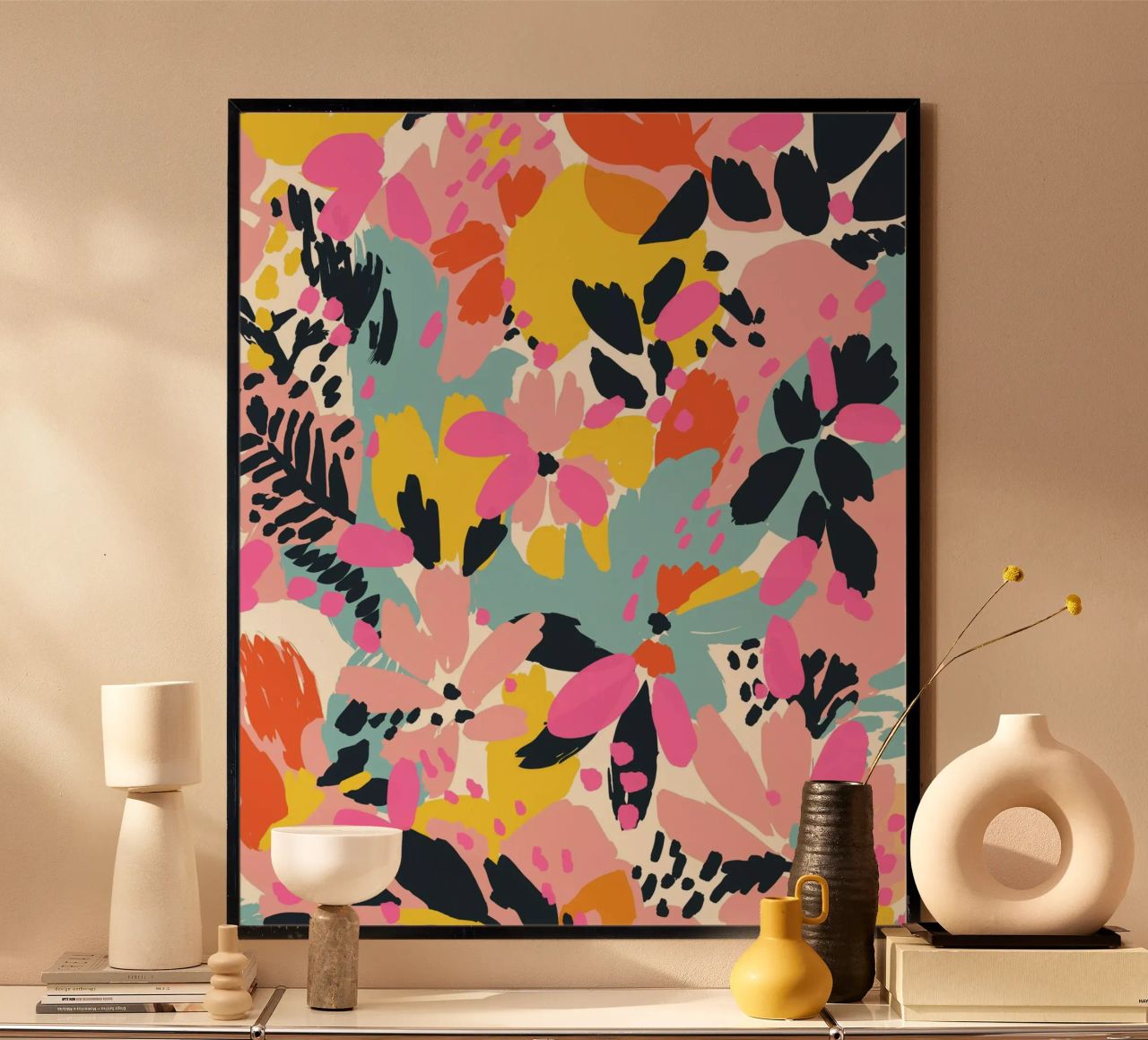 Summer Flowers No 2 Poster von treechild
