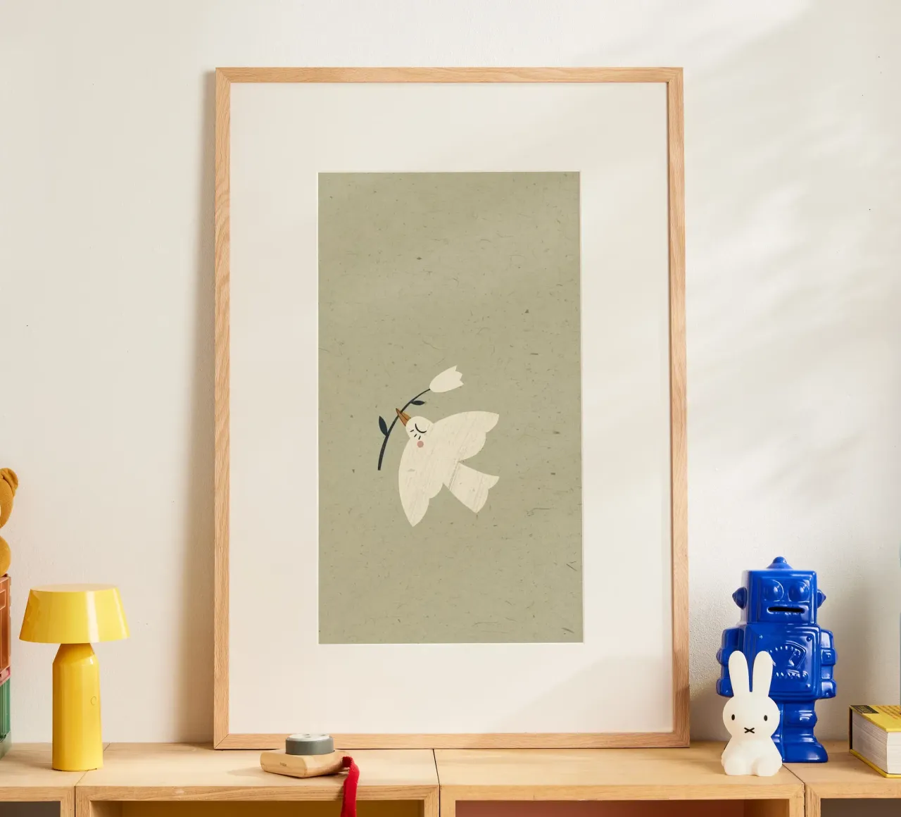 symbol bird flower poster da throme