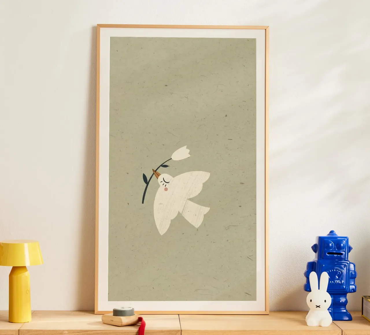 symbol bird flower poster da throme