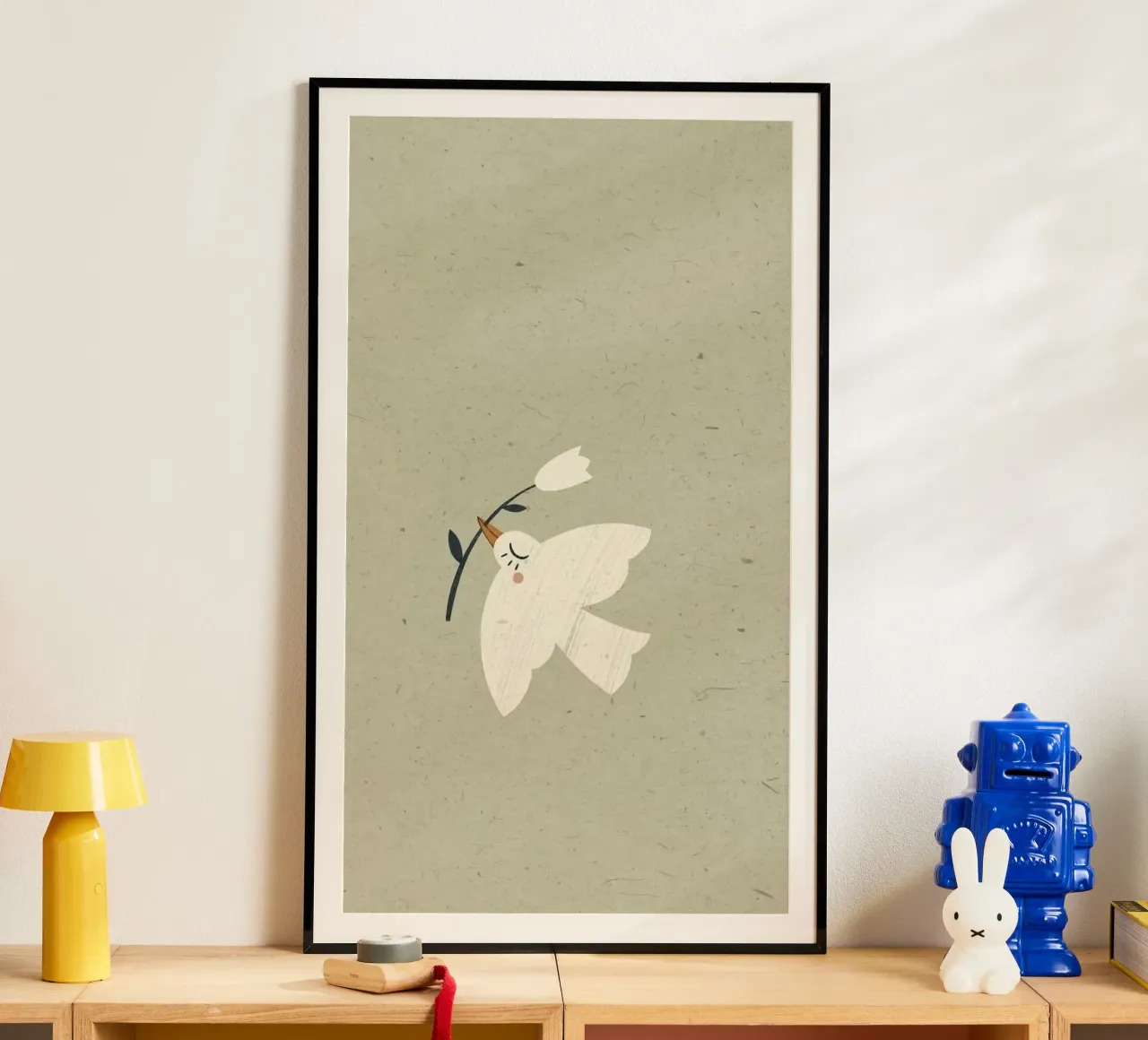 symbol bird flower poster da throme