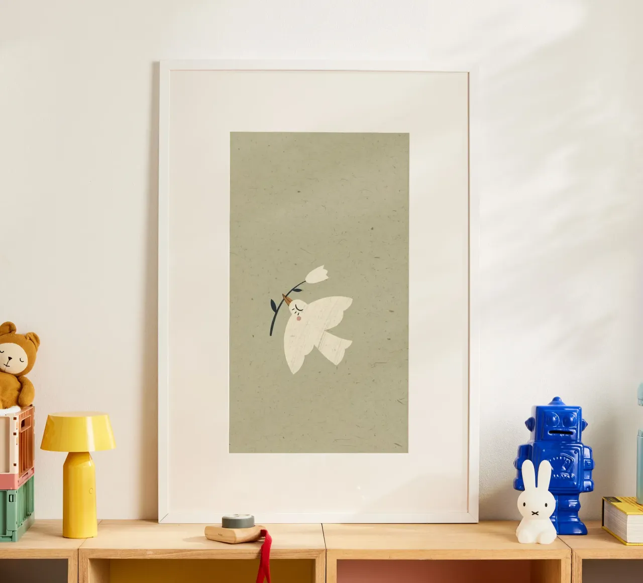 symbol bird flower poster da throme