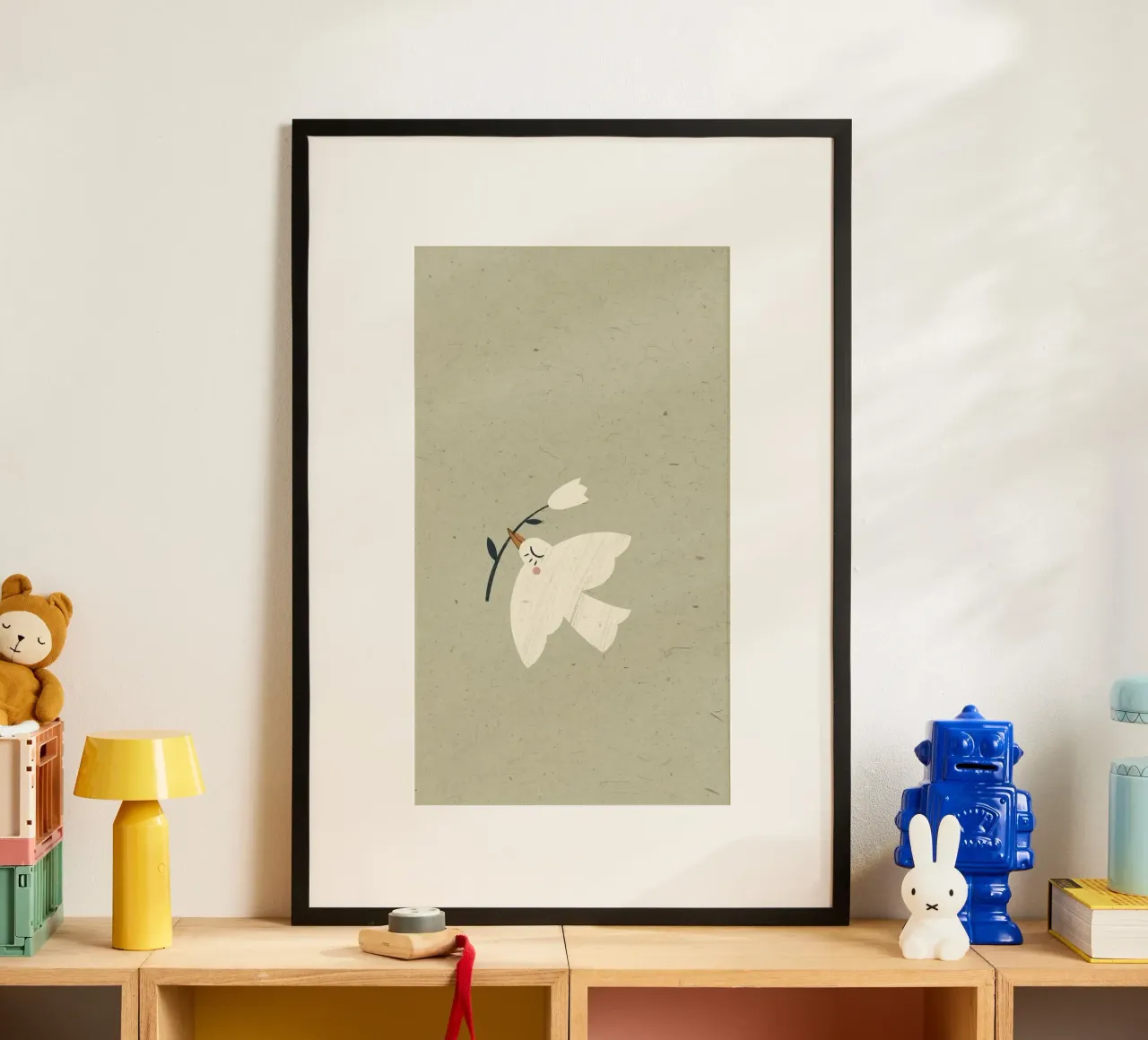 symbol bird flower poster da throme