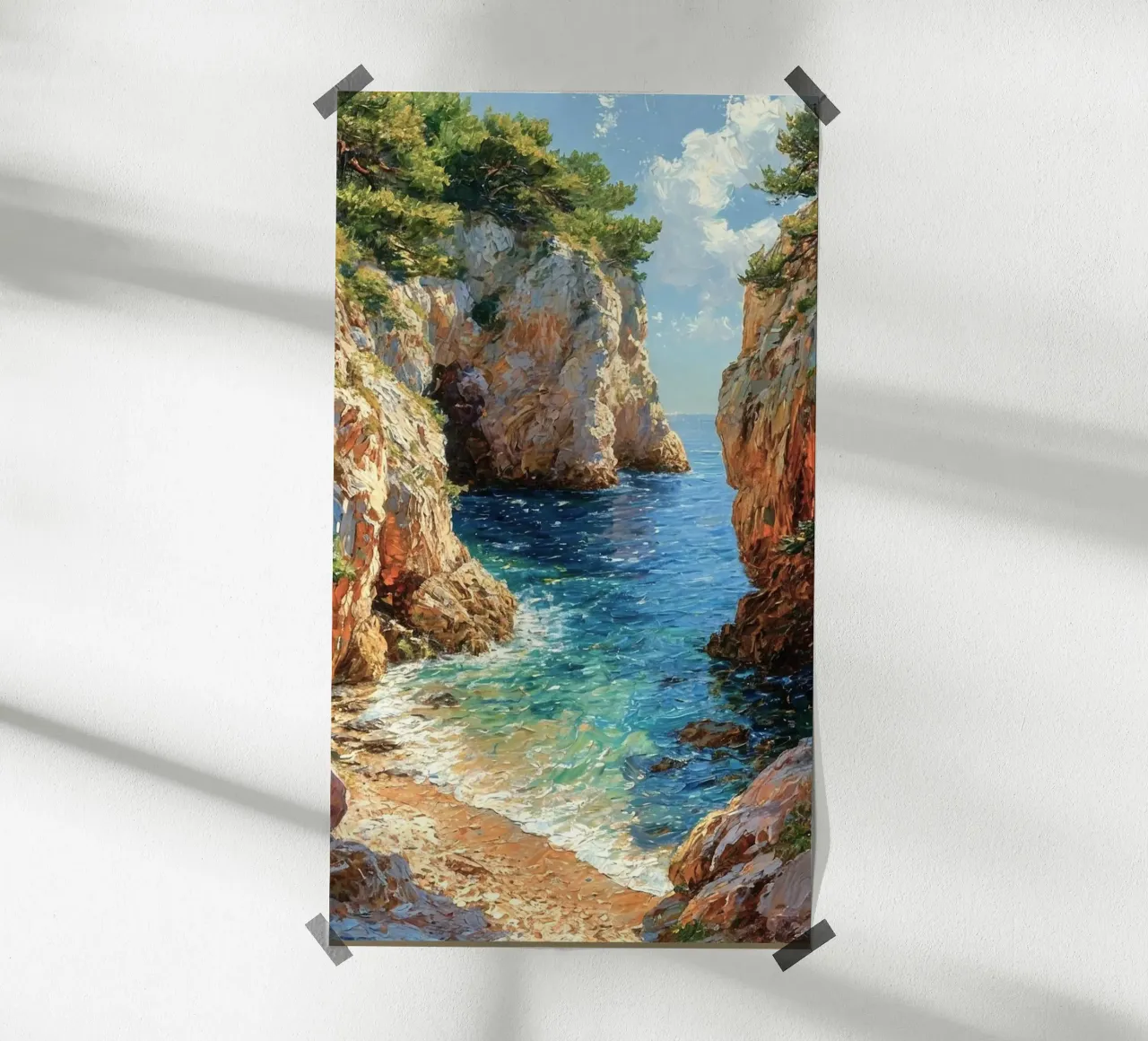 island and sea poster da chaodays