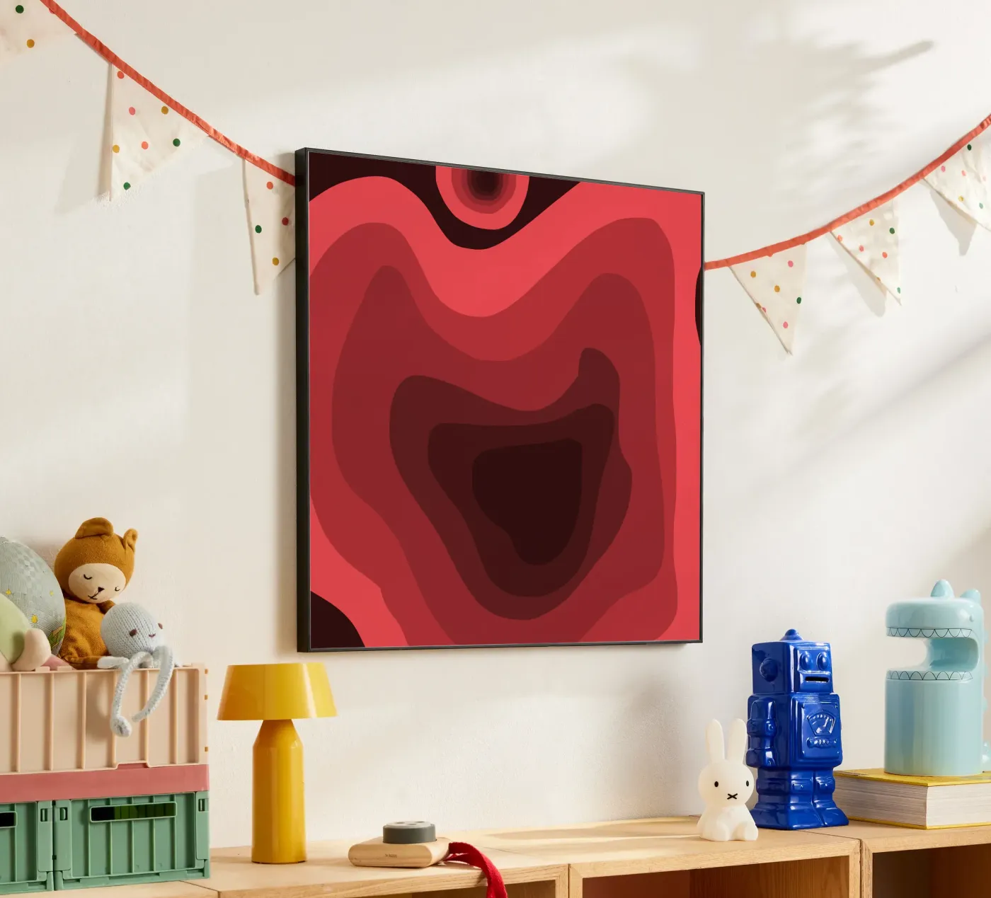 Red perspective forex plate by Little Dean