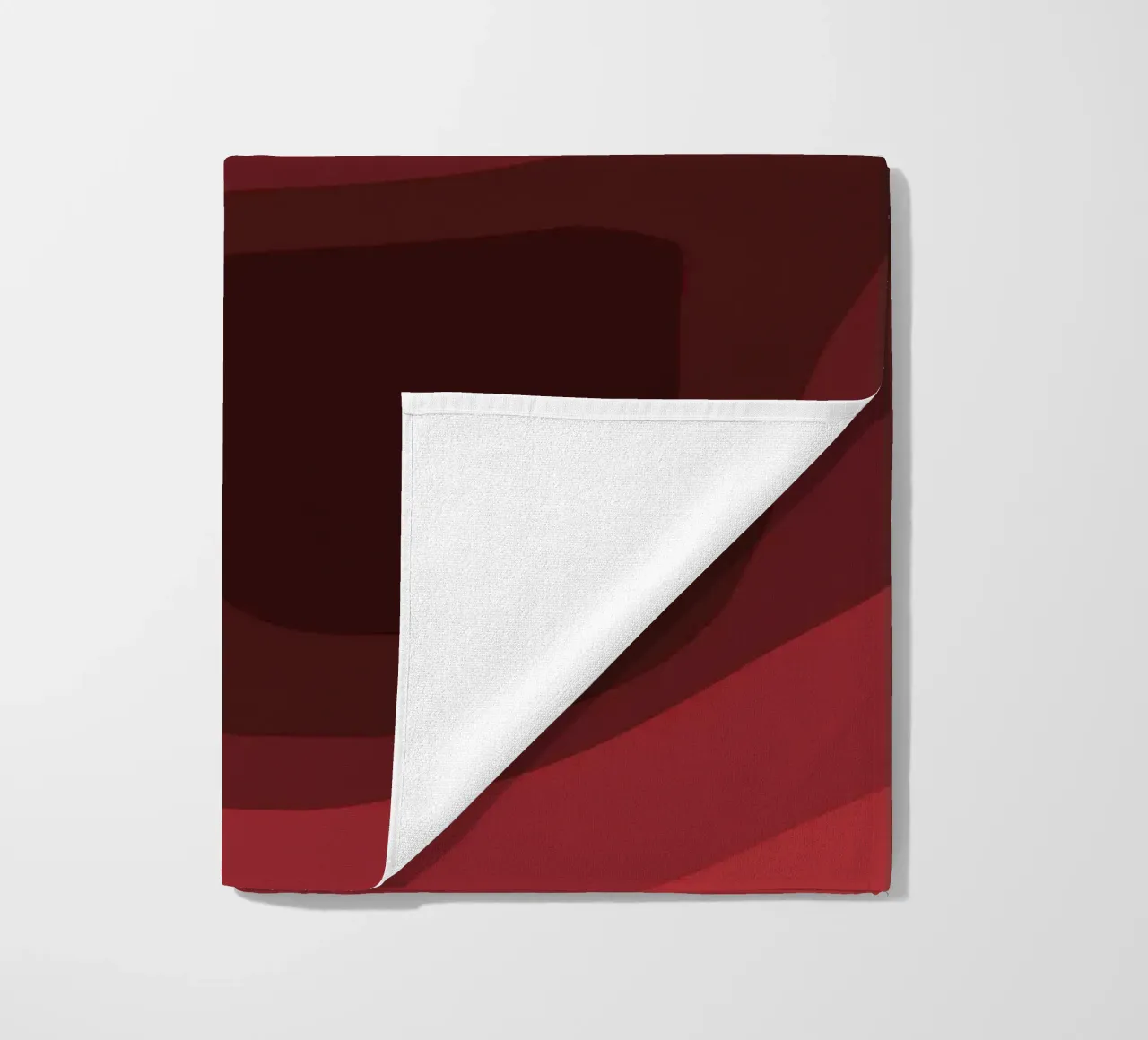 Prospettiva rossa telo mare da Little Dean