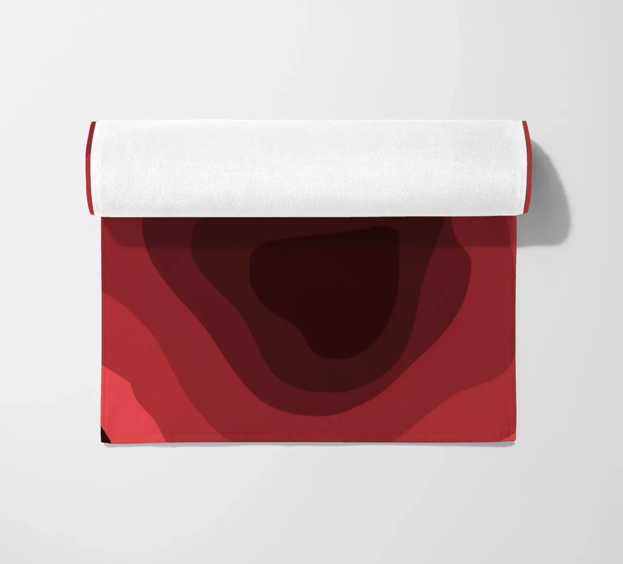 Prospettiva rossa telo mare da Little Dean