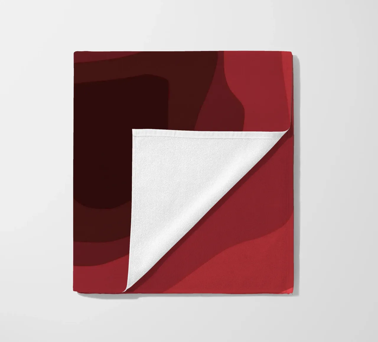 Prospettiva rossa telo mare da Little Dean