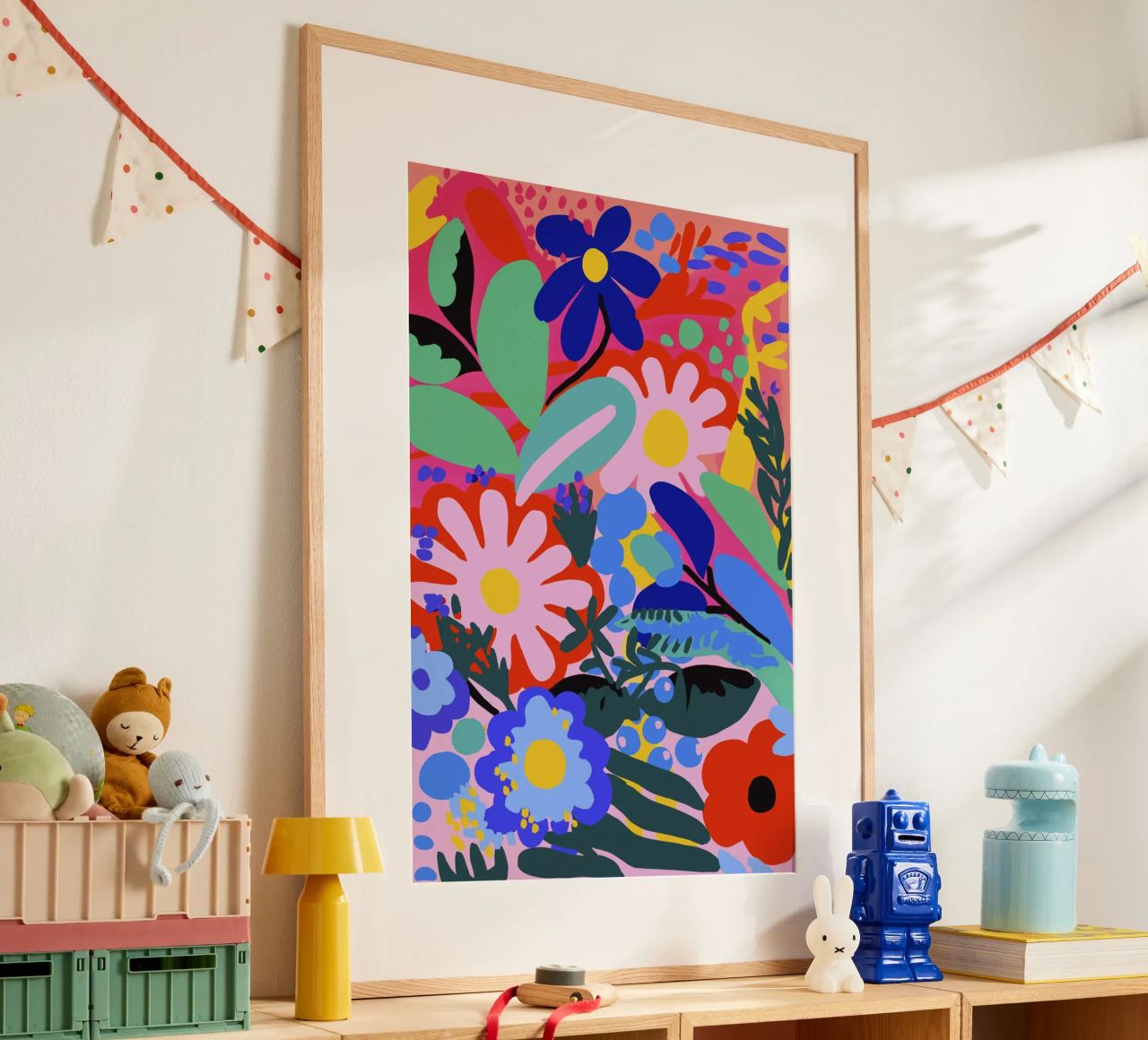 Summer Flowers No 3 Poster von treechild