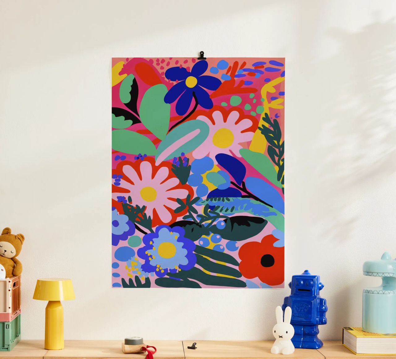 Summer Flowers No 3 Poster von treechild