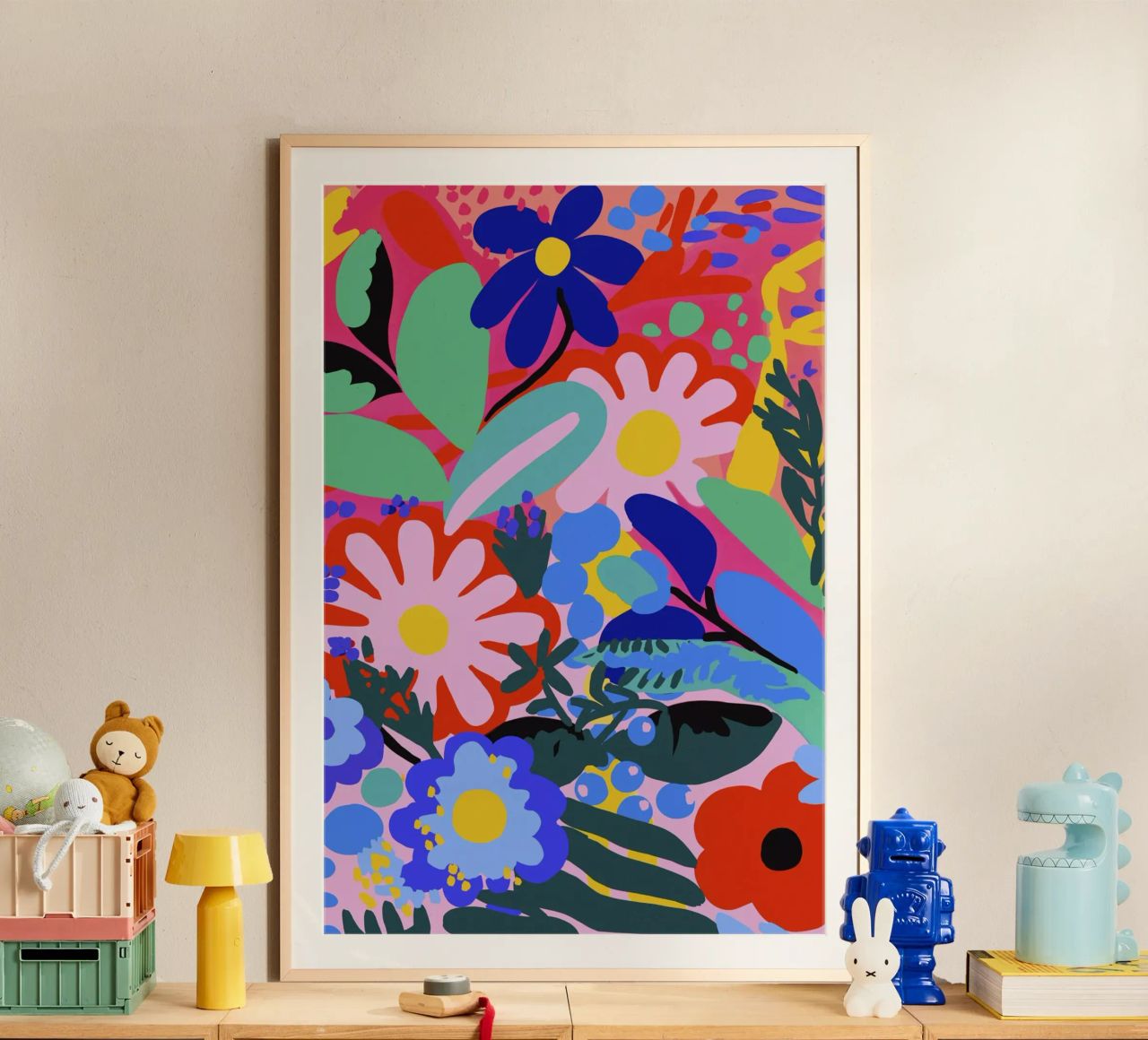 Summer Flowers No 3 Poster von treechild