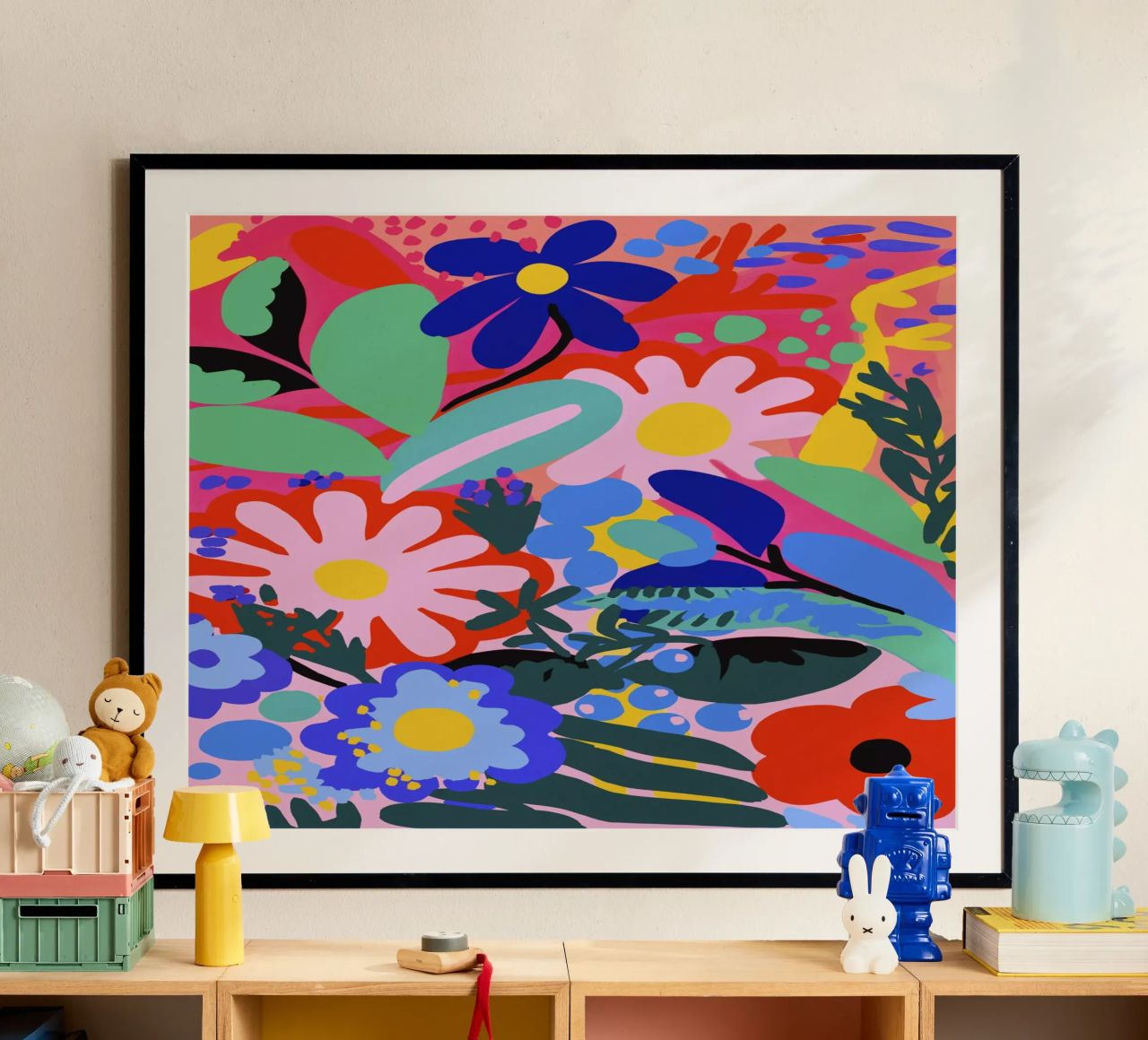 Summer Flowers No 3 Poster von treechild