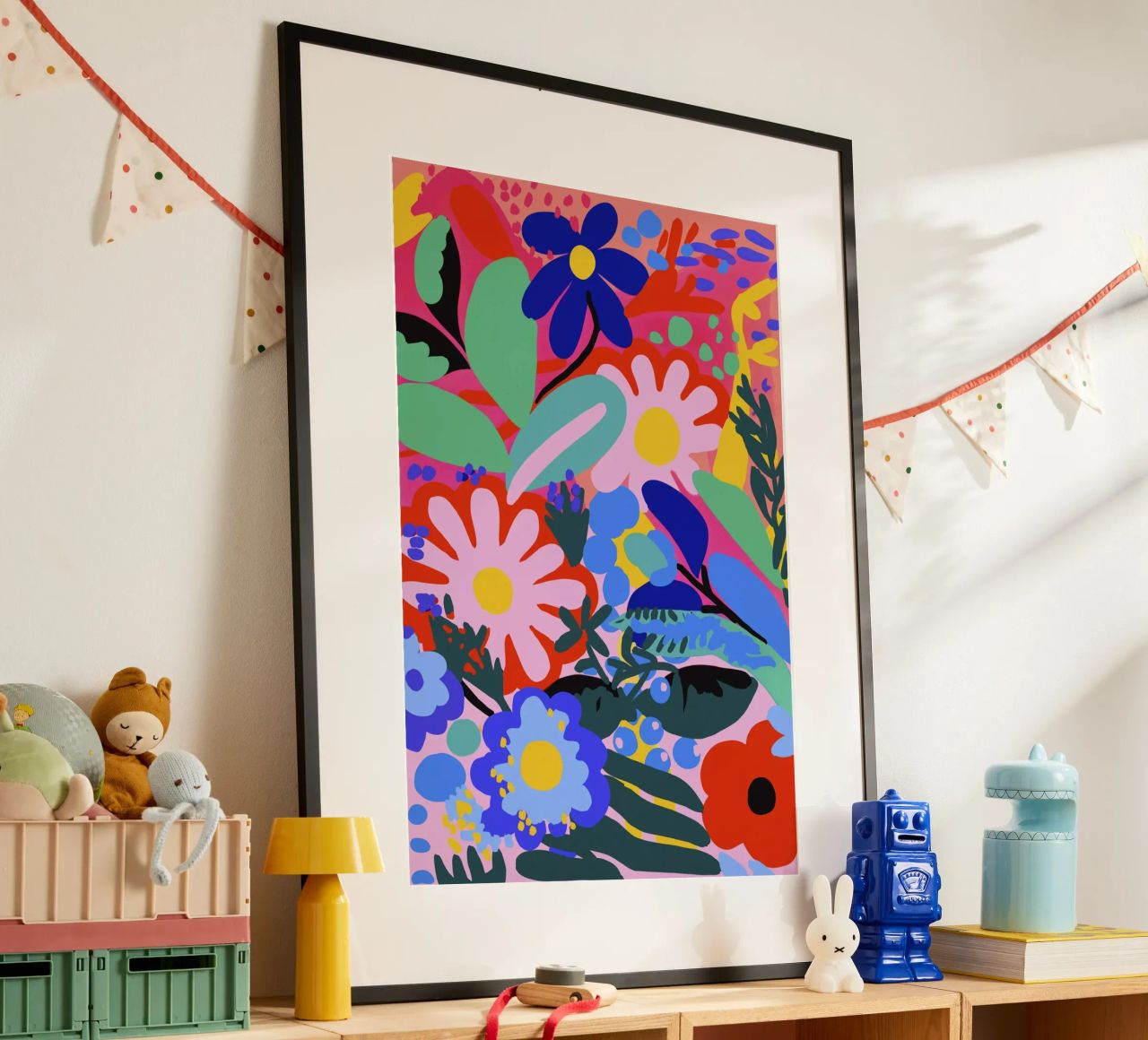 Summer Flowers No 3 Poster von treechild