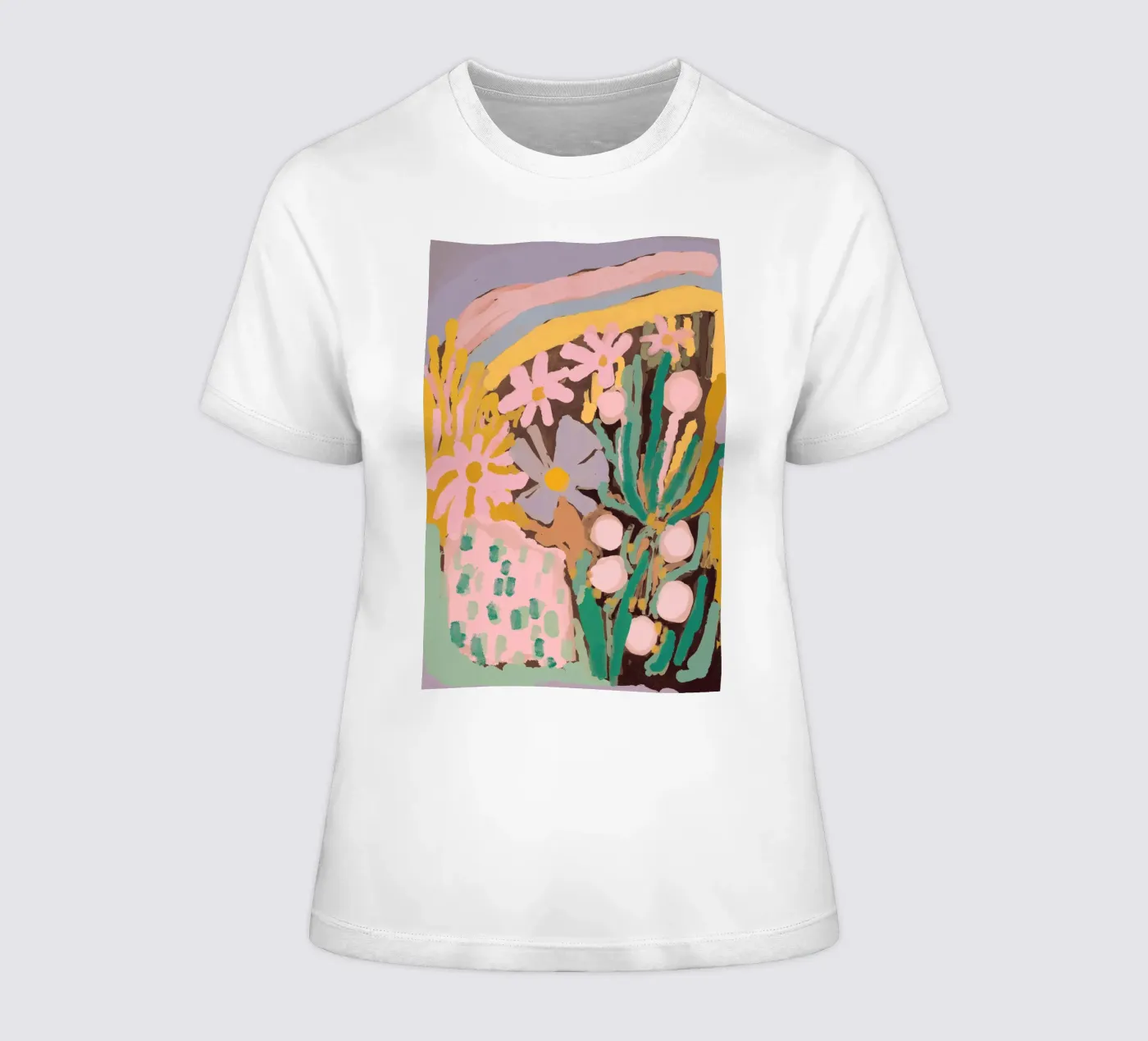 Spring Impression t-shirt da donna da treechild