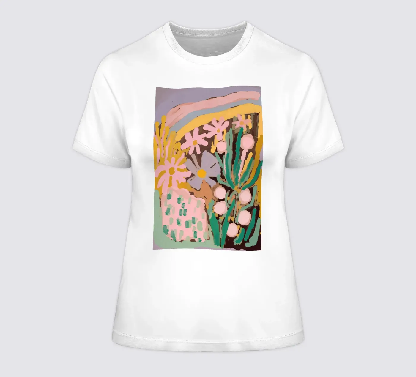 Spring Impression t-shirt da donna da treechild